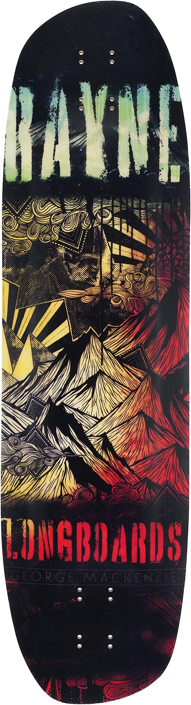 Rayne G-mack V1 Downhill Longboard Speedboard Skateboard