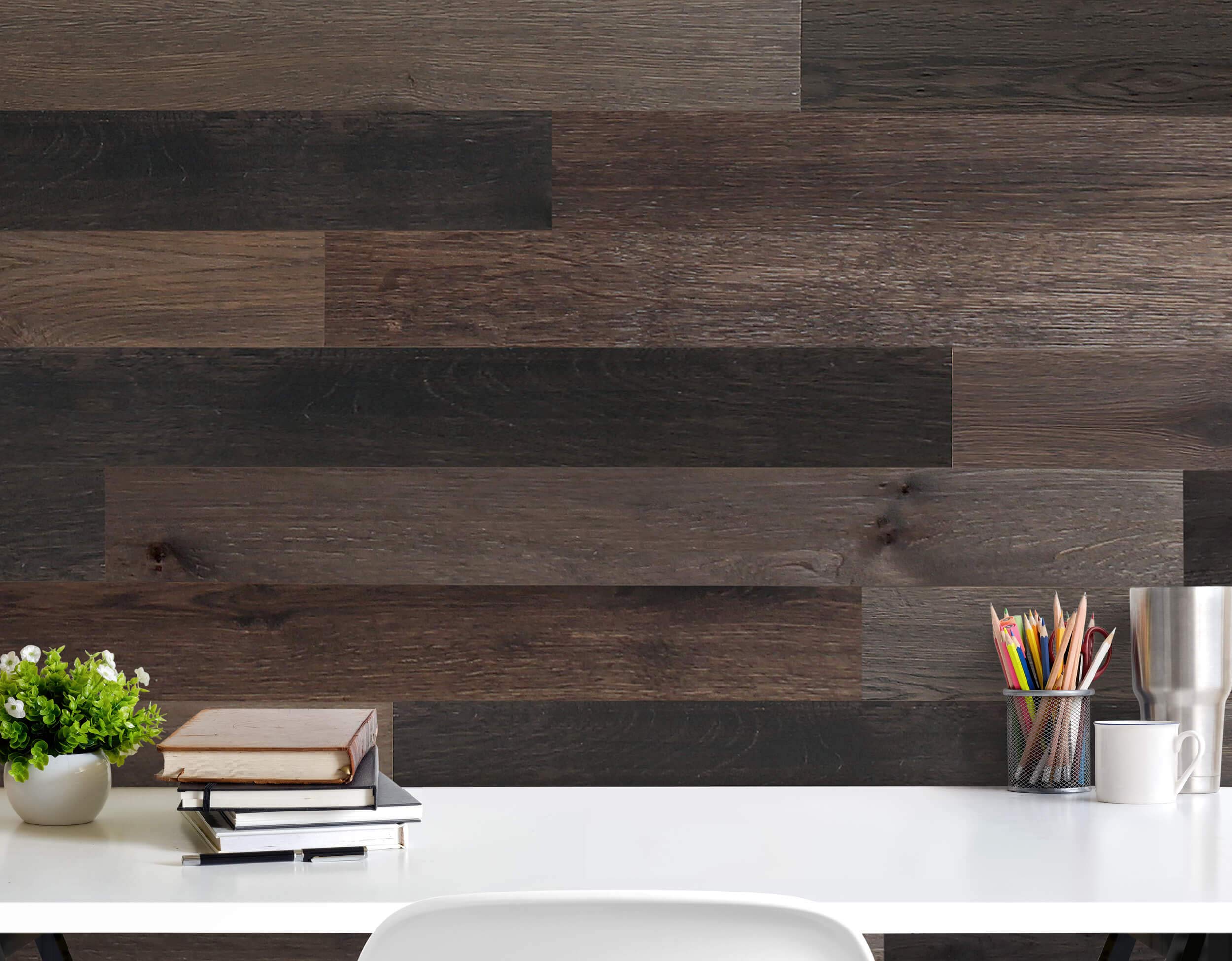 Buy NOVOGRATZ Genuine Hardwood Wall Panels DIY Simple Peel & Stick