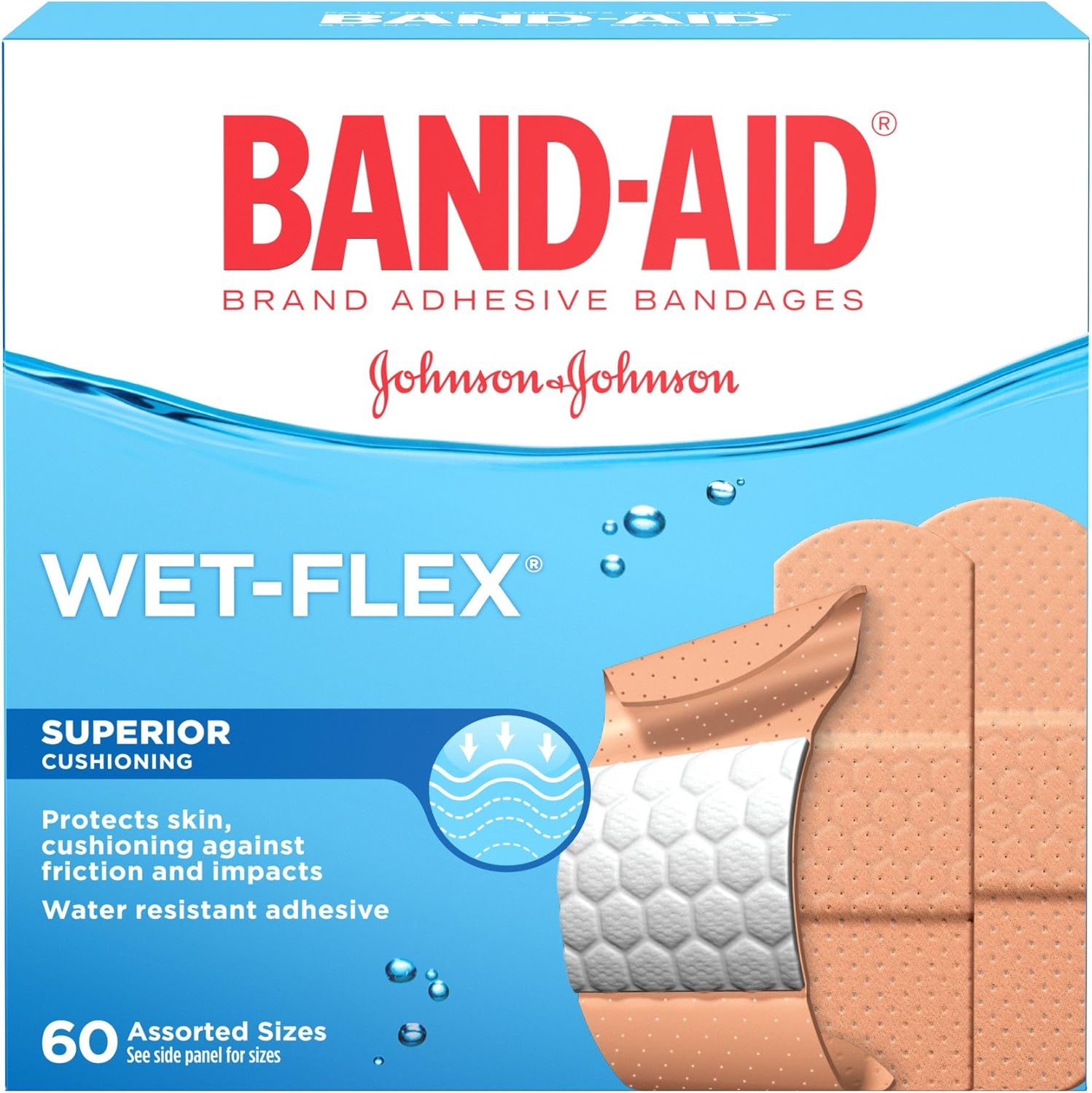 Water-Resistant Wet-Flex Bandages