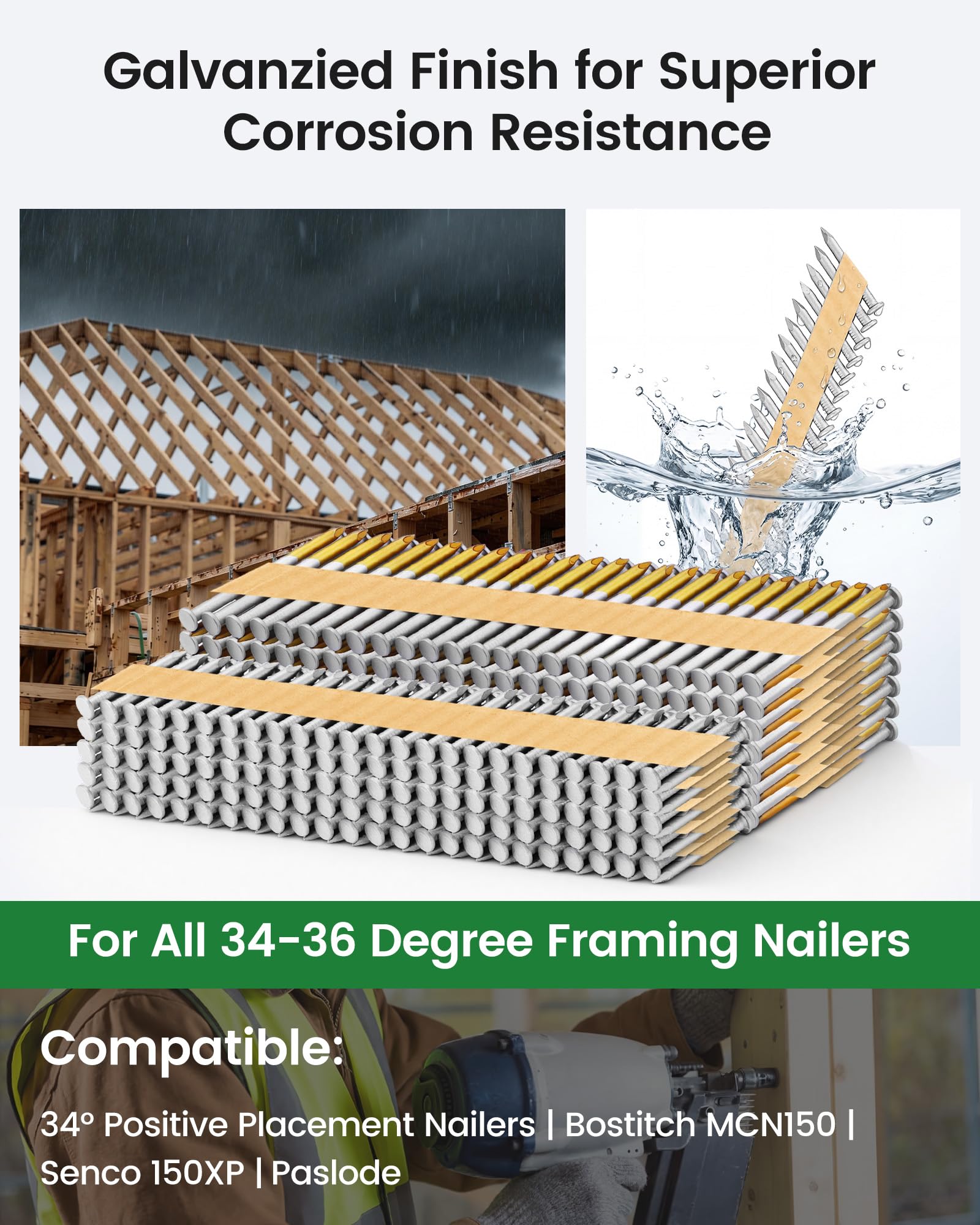 Meite Joist Hanger Nails - 2000 PCS -5 Meite Joist Hanger Nails - 2000 PCS -5