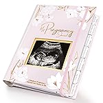 Pregnancy Journal, Pregnancy Announcements - 80 Pages Hard Cover Baby Books For Mom To Be Gift, Baby Memory Book Keepsake, Gender Reveal Gifts For New Moms, Shower & Registry (Blush)