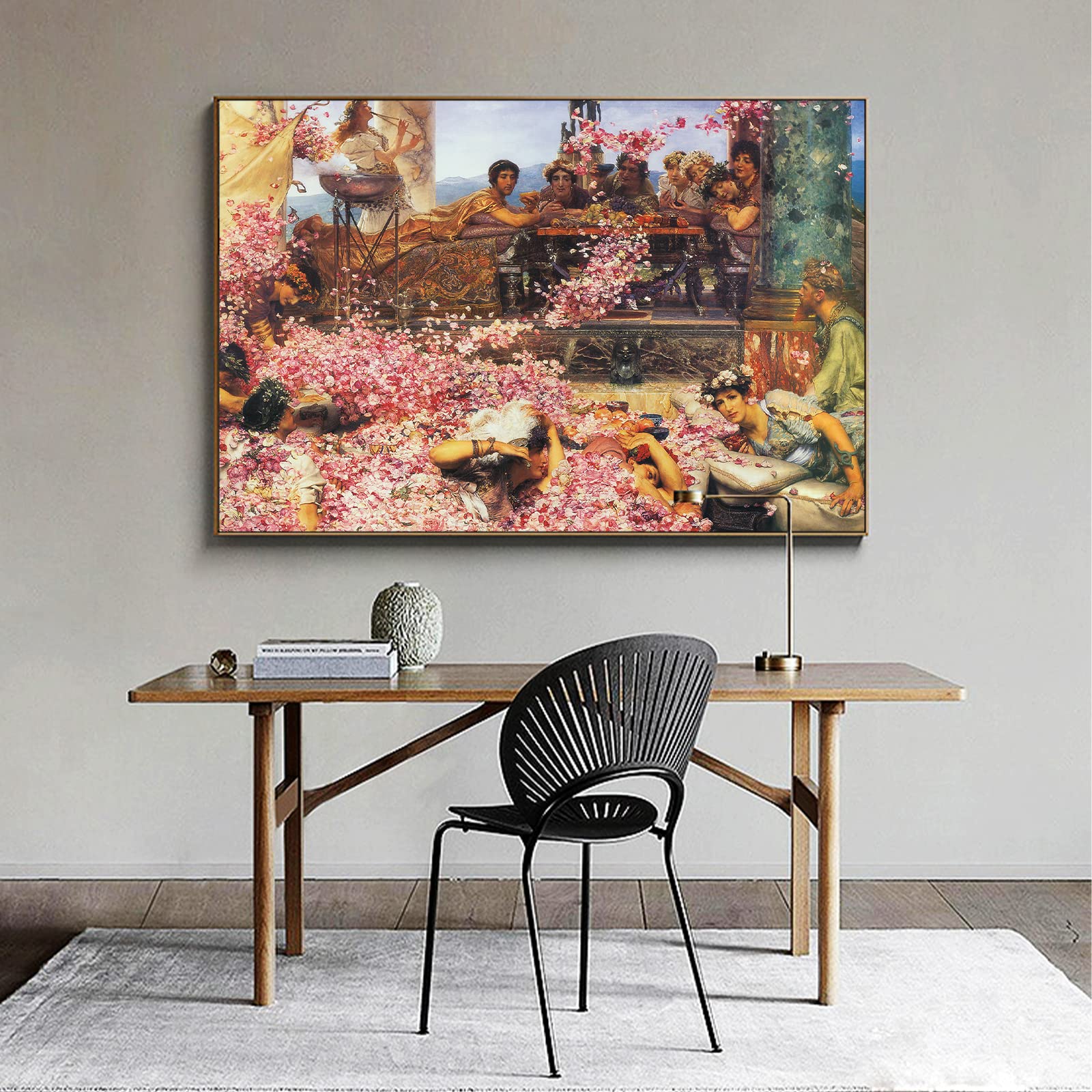 キャンバス油絵 専用 Heroic Roses英雄的なバラ 大きめ