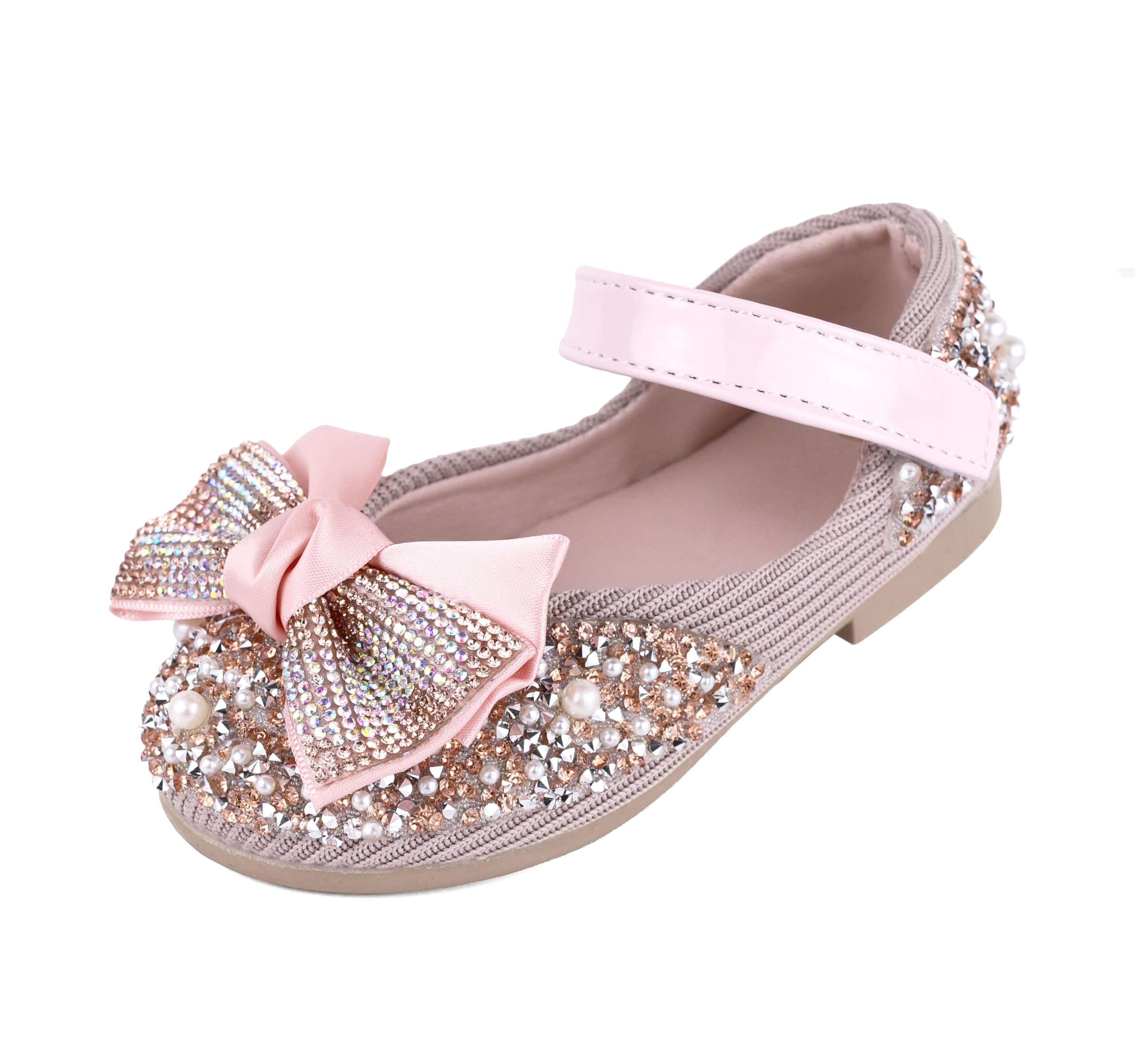 Chaussures de Princesse à Talon pour Filles avec Paillettes Chaussures de Déguisement Reine Scintillantes