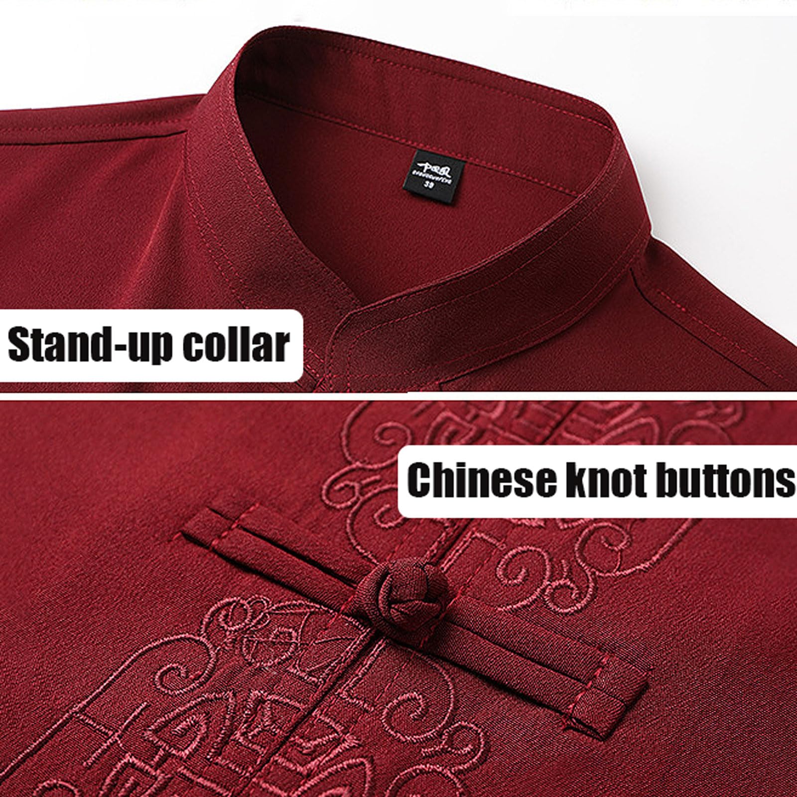 Marciales Kung Fu Camisetas Tang,Traje Tang Uniformes De Kung Fu,Uniforme de Tai Chi,Uniformes tradicionales chinos para Tai Chi y Wing Chun,CóModo Y Transpirable,para Tai-Chi,Kung Fu Ocio