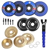 19 Pcs Wood Carving Disc Set for 4