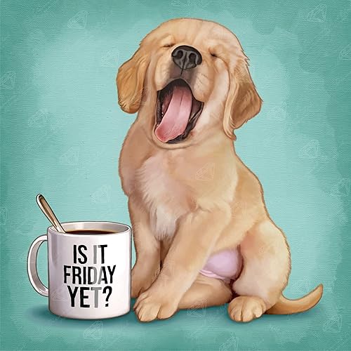 Diamond Art Club Ya es IT Friday Kit de pintura de diamantes, 13 x 13 pulgadas (13.0in x 13.0in) Diamond Art Club Ya es IT Friday Kit de pintura de diamantes, 13 x 13 pulgadas (13.0in x 13.0in)