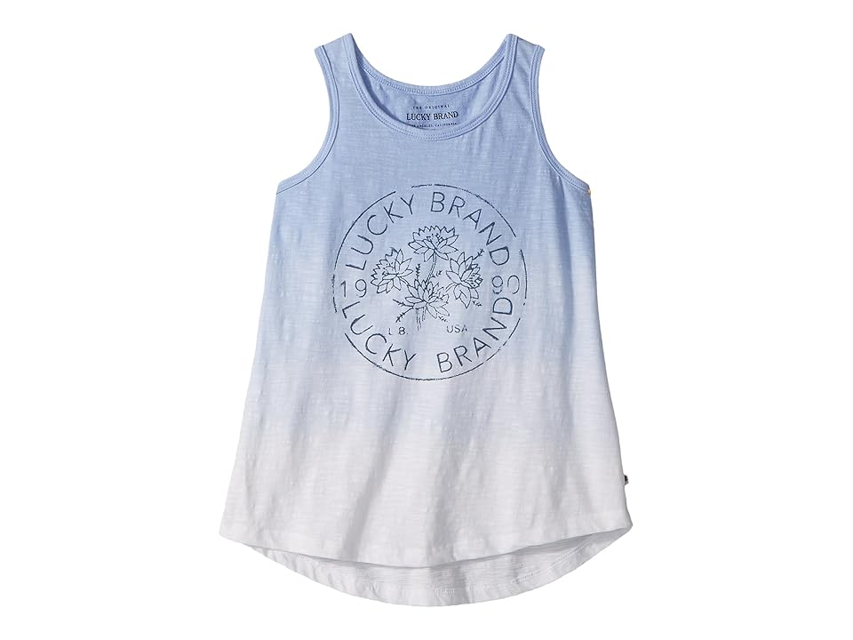 

Lucky Brand Kids Gloria Tank Top (Little Kids) (Placid Blue) Girl's Sleeveless