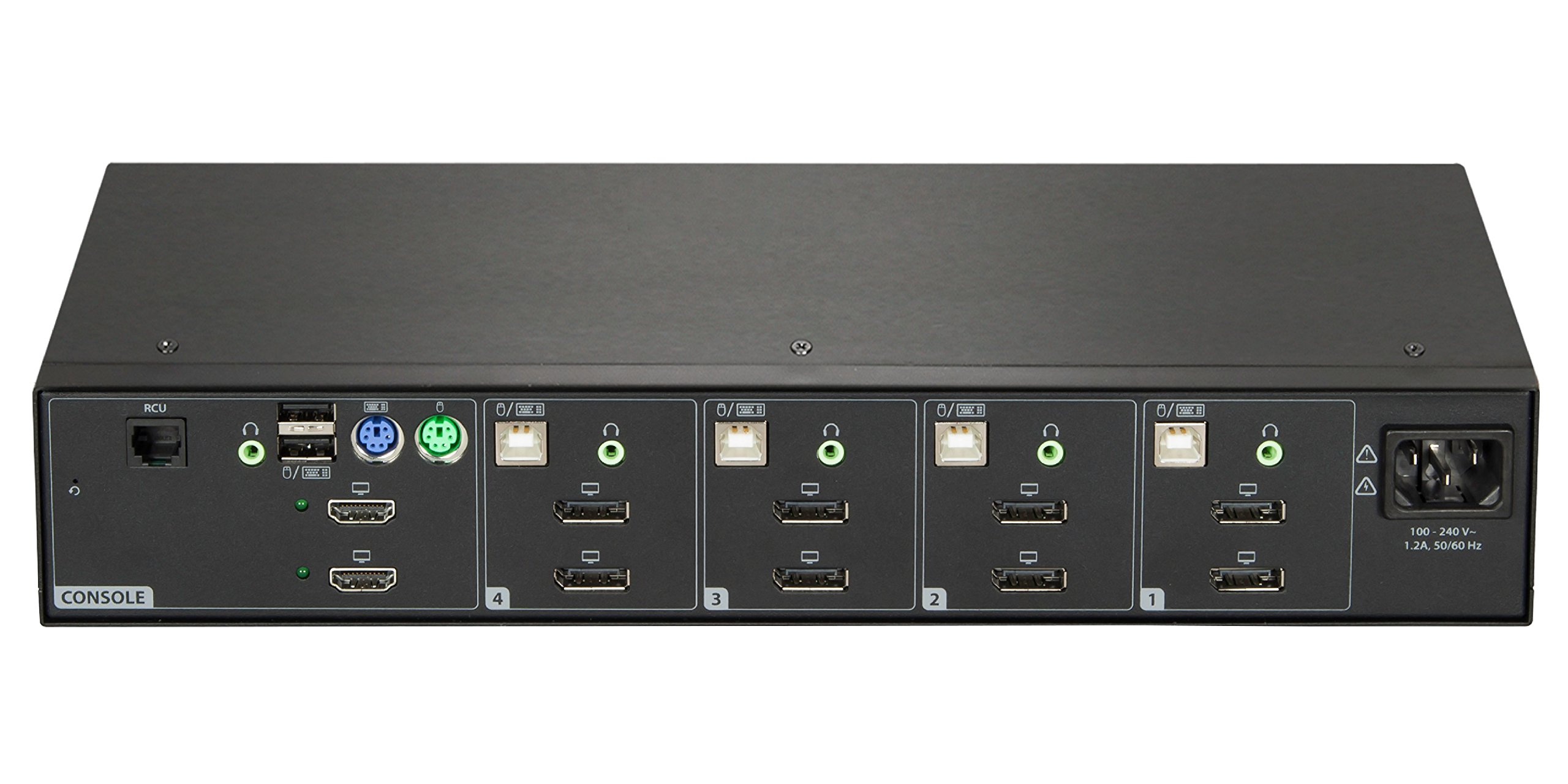 Amazon.com: Vertiv Cybex Secure 4K UHD KVM 4-Port DisplayPort DH