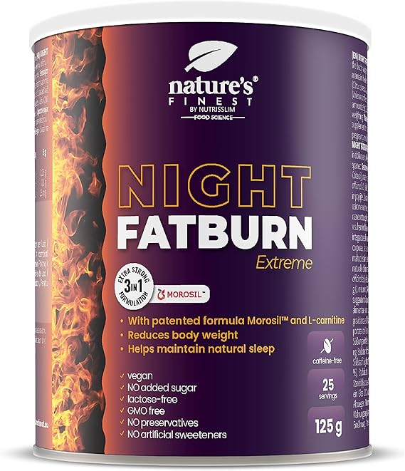 Nature's Finest Night FatBurn Extreme Weight Loss Supplement to Slim