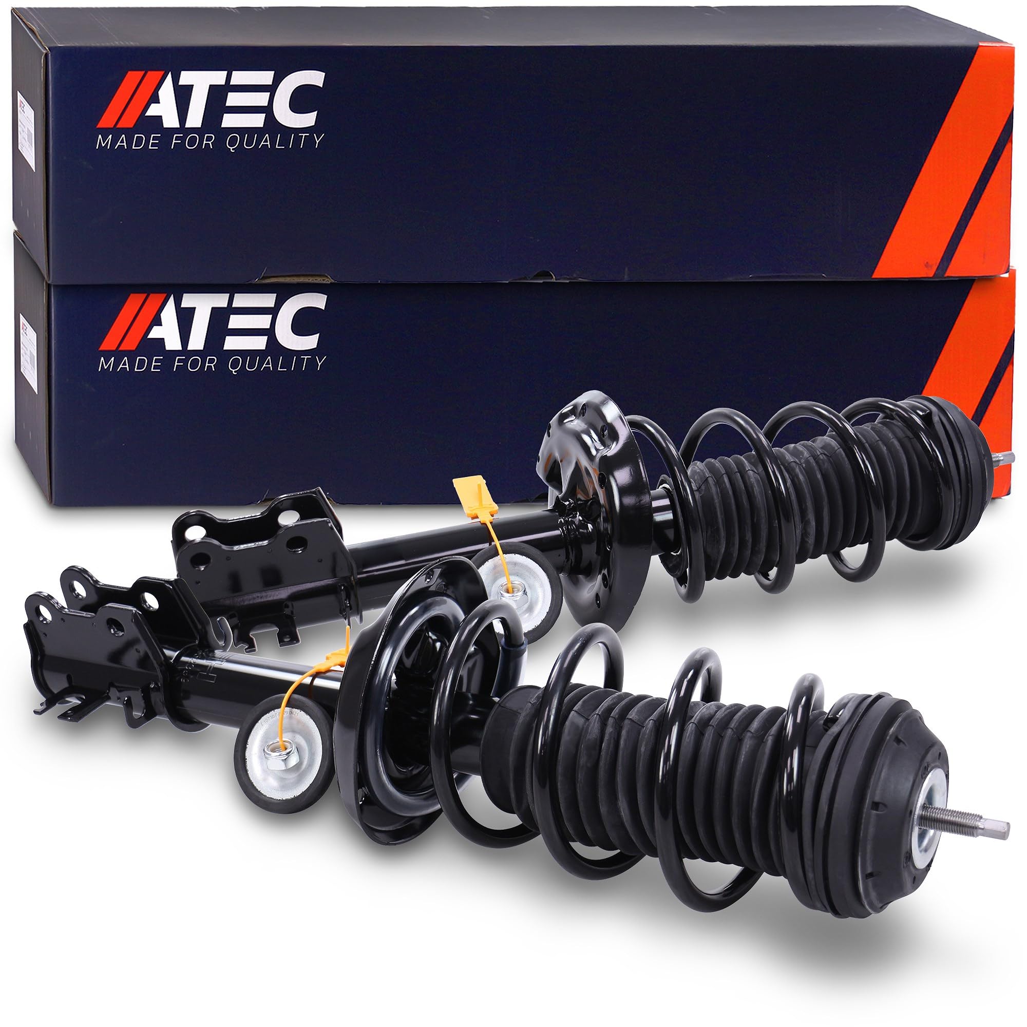 ATEC GERMANY 1x Amortisseur à Gaz Avant Gauche Jambe De Suspension Bi-tube
