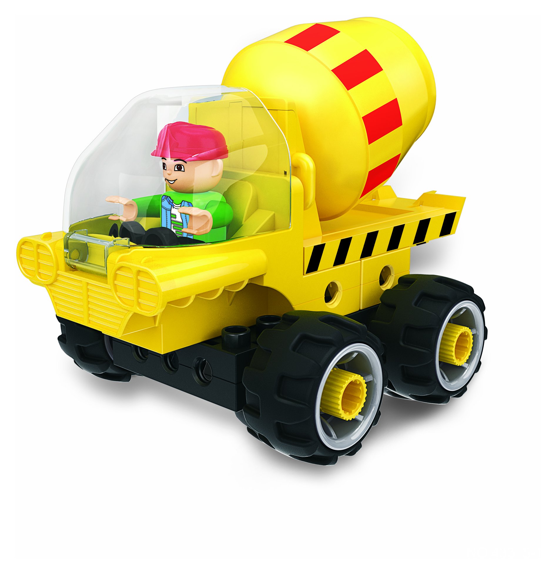 FLYING START Mega Bricks Construction Sets (Cement Mixer Set)