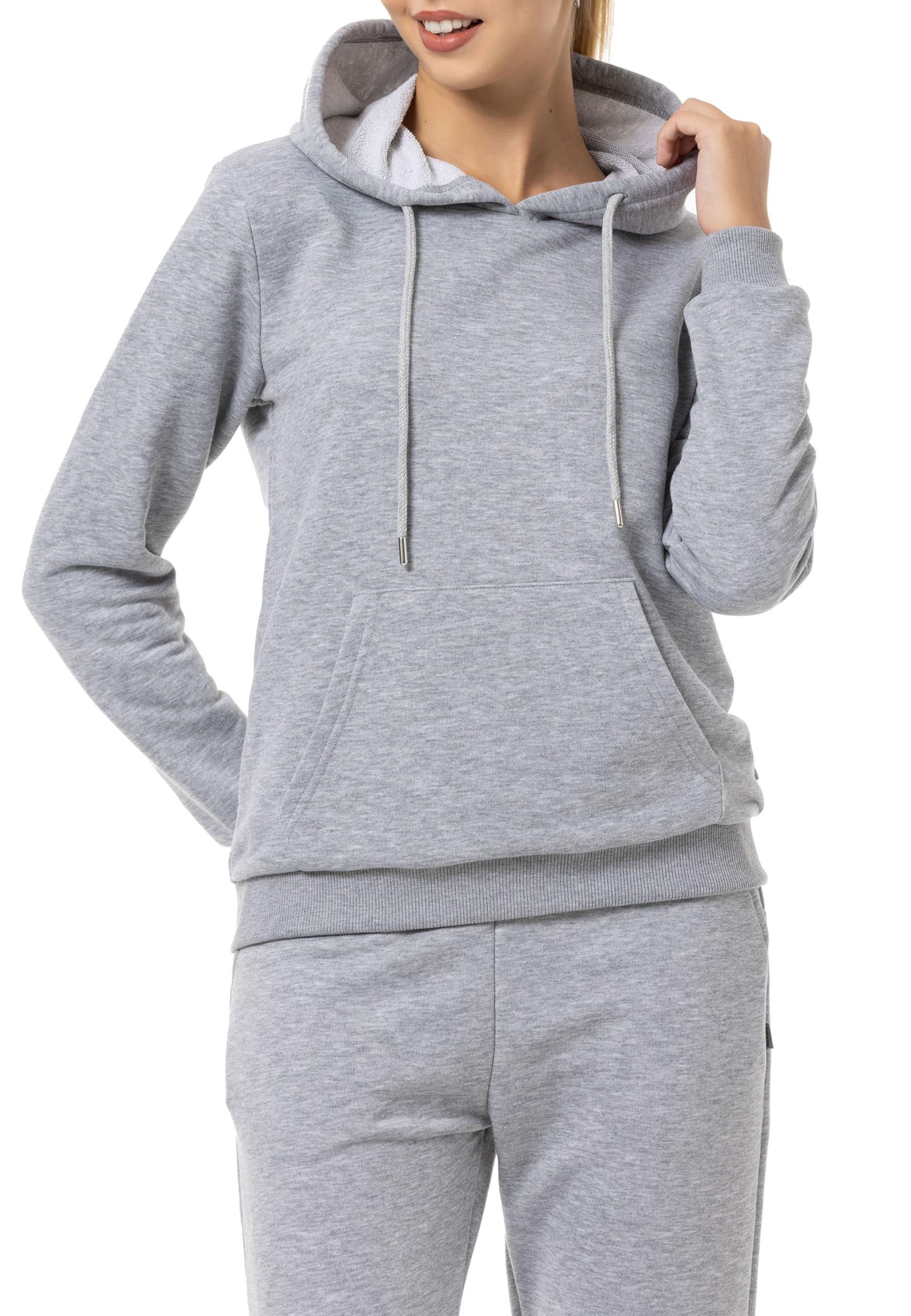 Redbridge Damen Jogginganzug Bequemer Zweiteiler mit Hoodie und Jogginghose Lässiger Freizeitanzug für Sport und Alltag