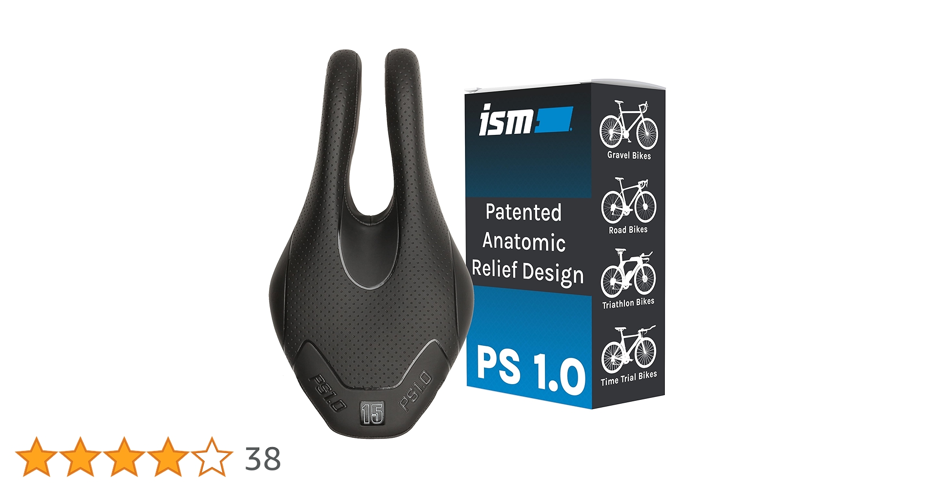 ISM サドル PS1.0 ブラック 楽天市場】ISM サドル PS1.0 ブラック Performance Short : 自転車の