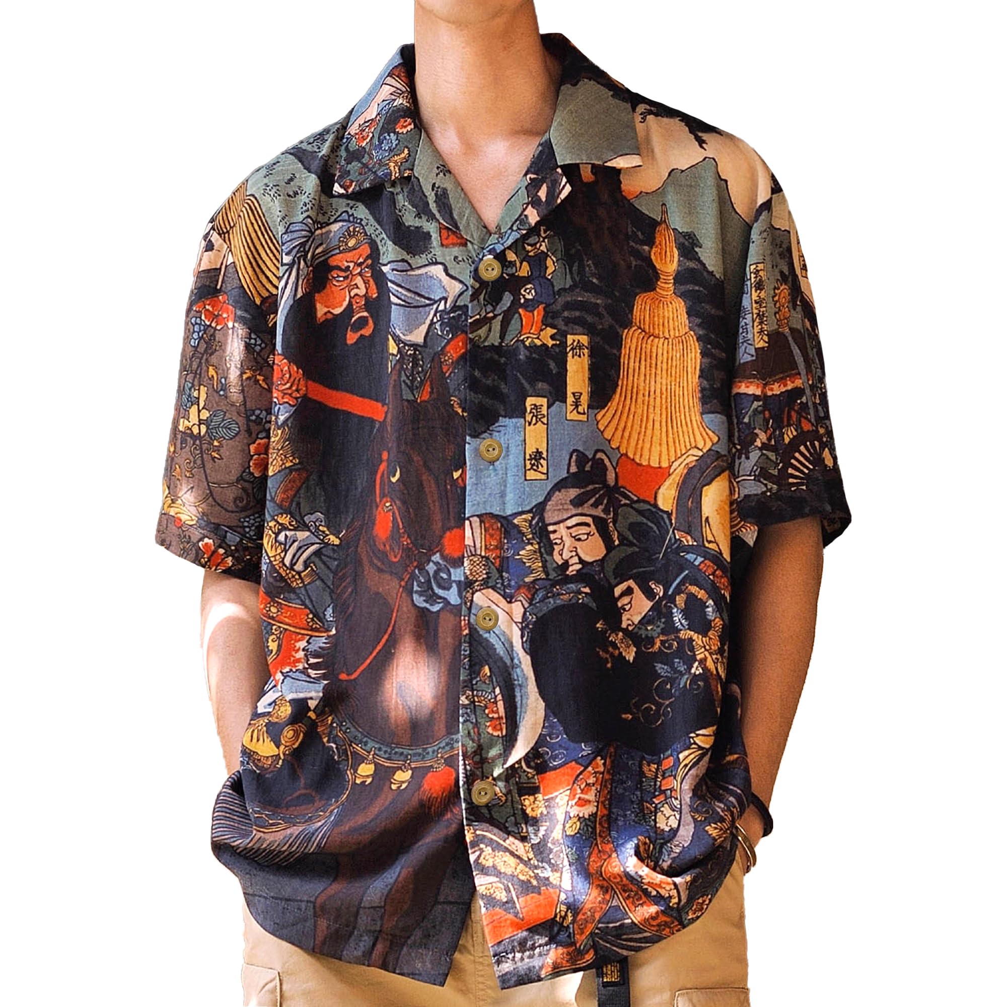 Amazon | [CHANGE WELL] メンズ ファッション 2023SS 夏服 半袖シャツ 