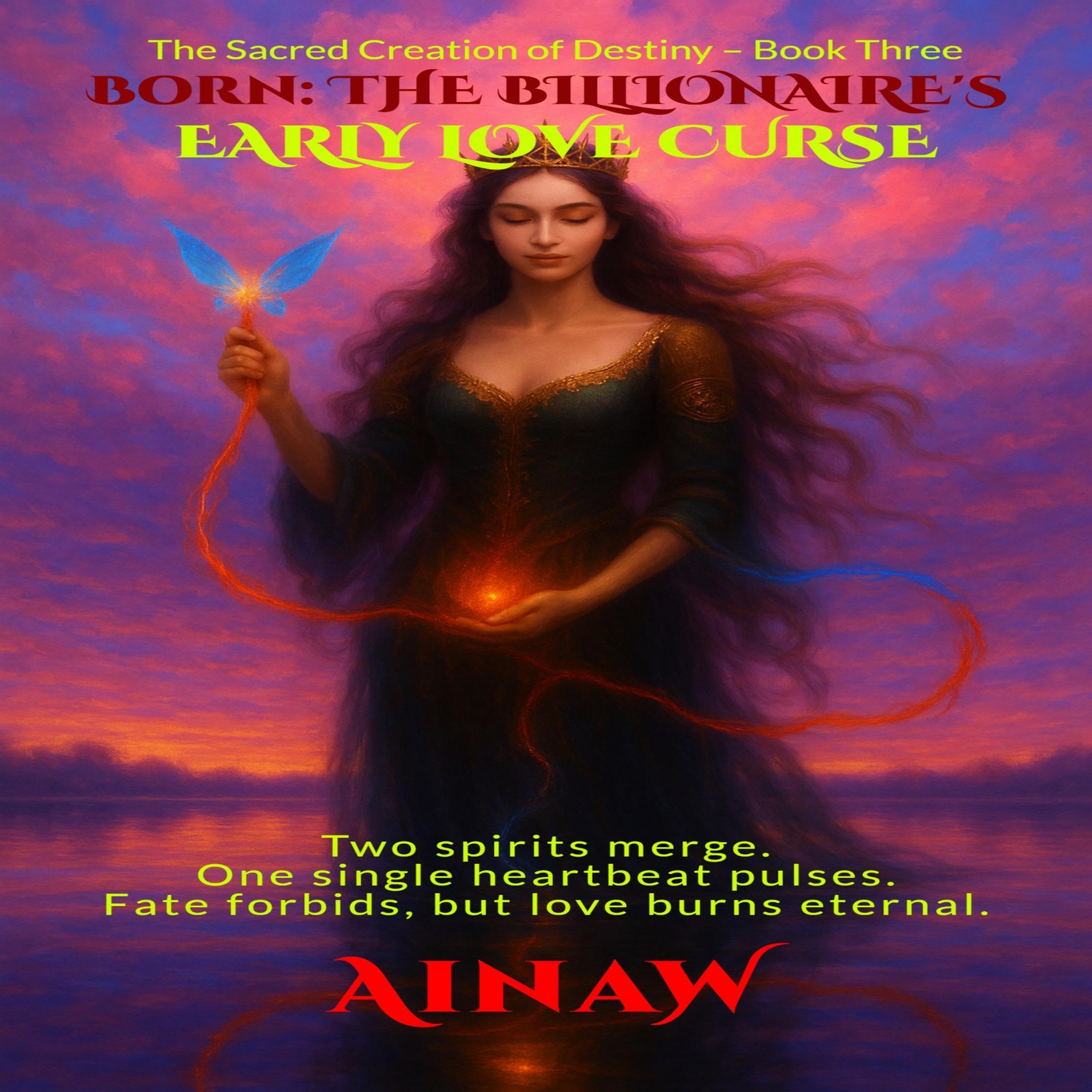 Cover art for Born: The Billionaire’s Early Love Curse
