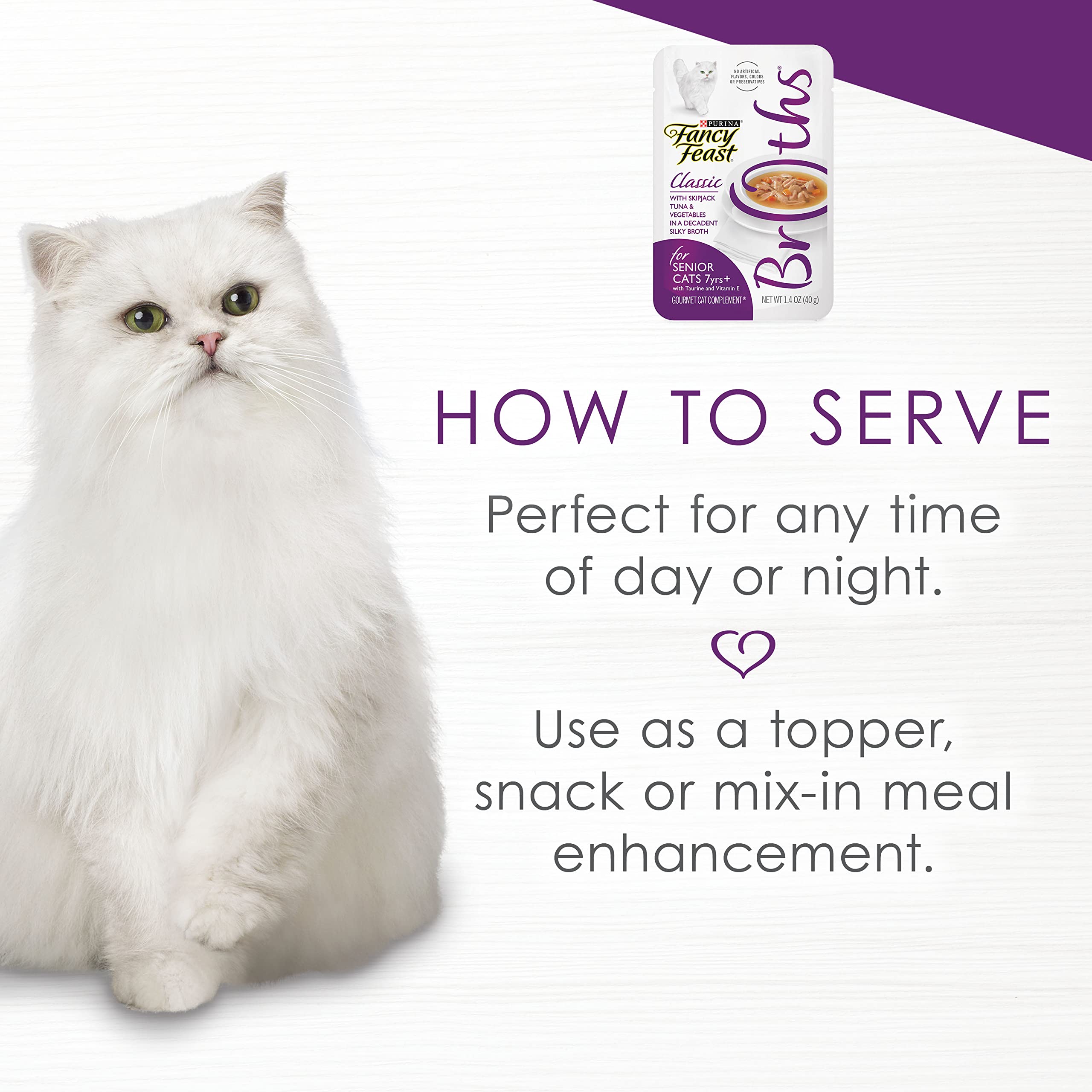 fancy feast senior wet cat food