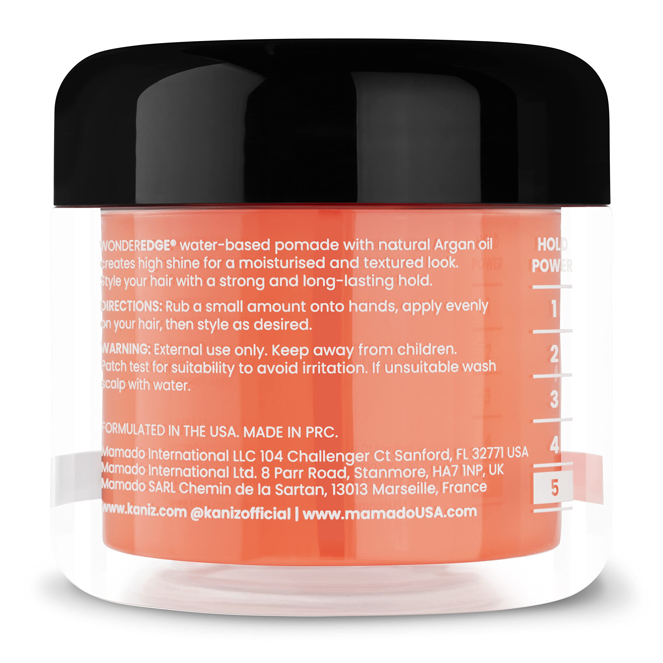 Kaniz Wonder Edge Pommade à base d'eau Sweet Peach 120 ml