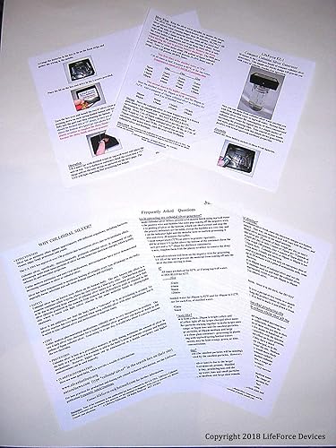 Miniatura 4 de LifeForce Devices - Generador de plata coloidal compacto EZ-1 Barebones con cables de calibre 10