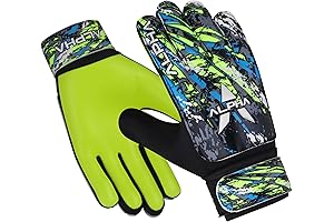 Brace Master Soccer Goalie Gloves for Kids, Youth & Adult: Elite Goalkeeper...