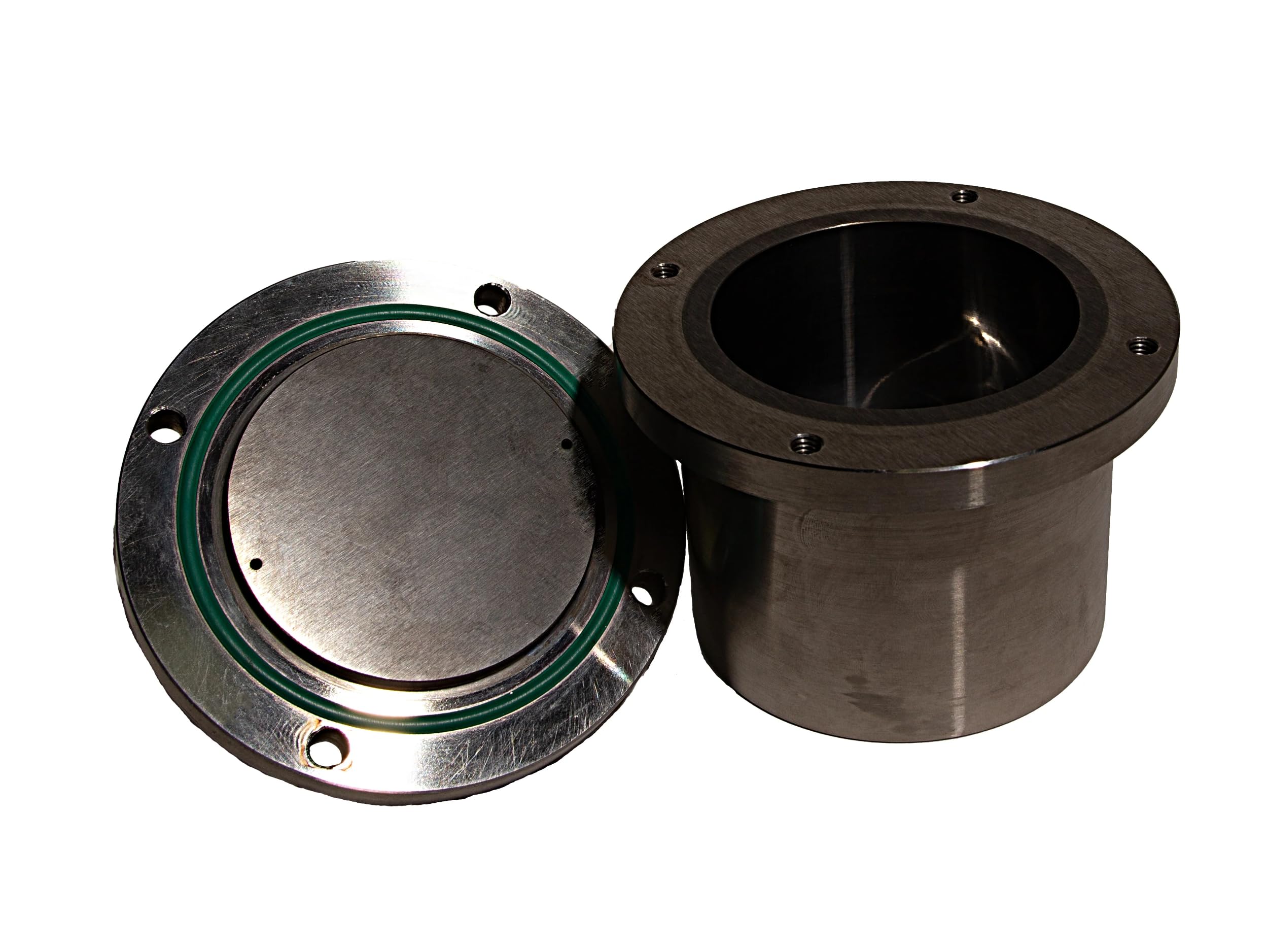 250 ml Wolframkarbid-Vakuum-Planetenmahlbecher mit 304-Edelstahlmantel – ideal for Inertmahlen