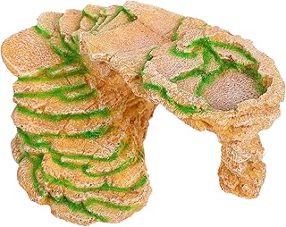 BCOATH Terraço De Tartaruga Ornamentos Caseiros Decoração De Terrário Terraço De Descanso De Tartaruga Enfeite De Topper Pequena Plataforma De Réptil Plataforma De Tartaruga Basking