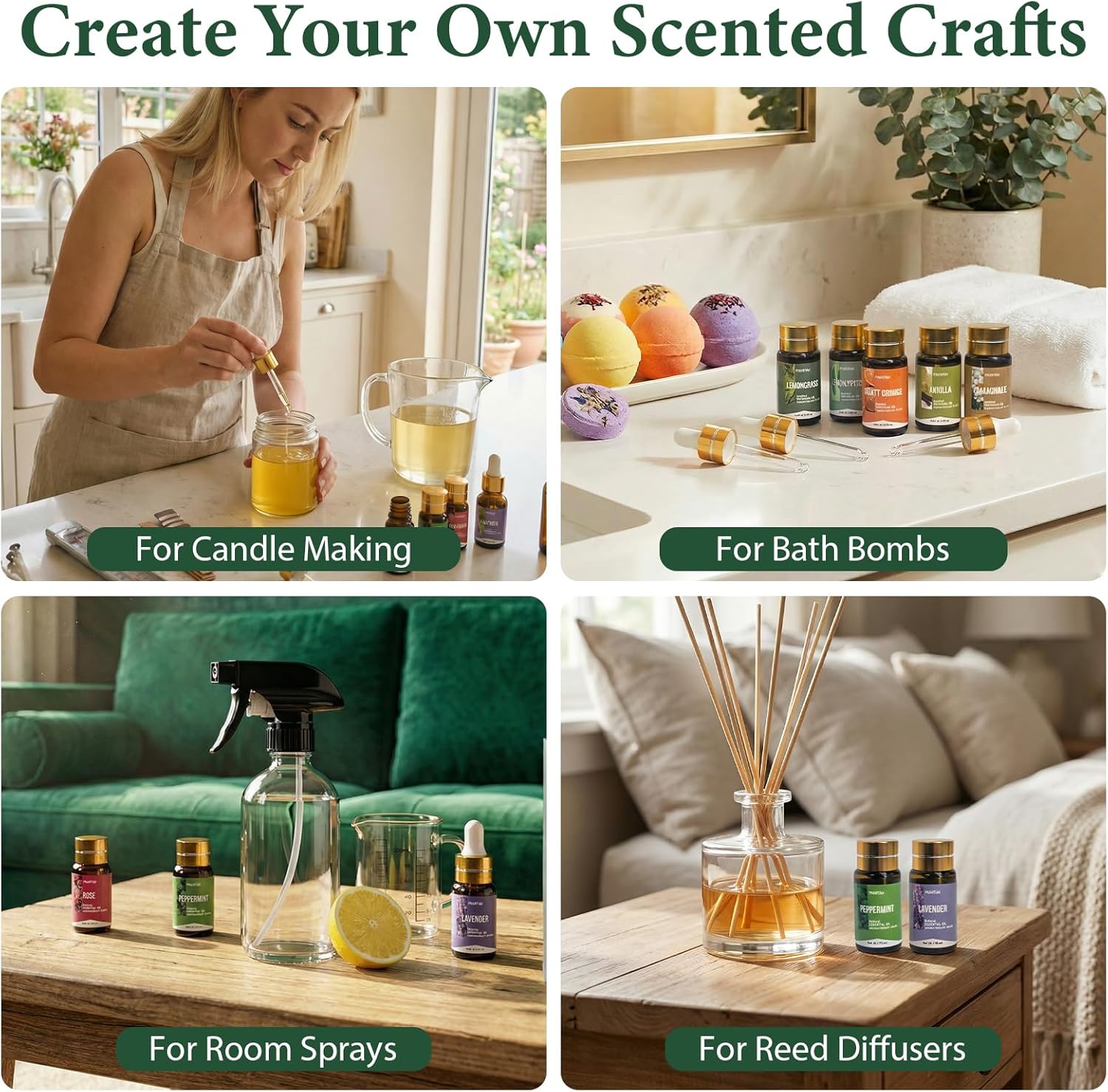 90 Pcs Essential Oil Set - Essential Oils Gift Set Perfect for Diffuser, Massage,Soap, Candle Bath Bombs Making, 90 * 5 ML