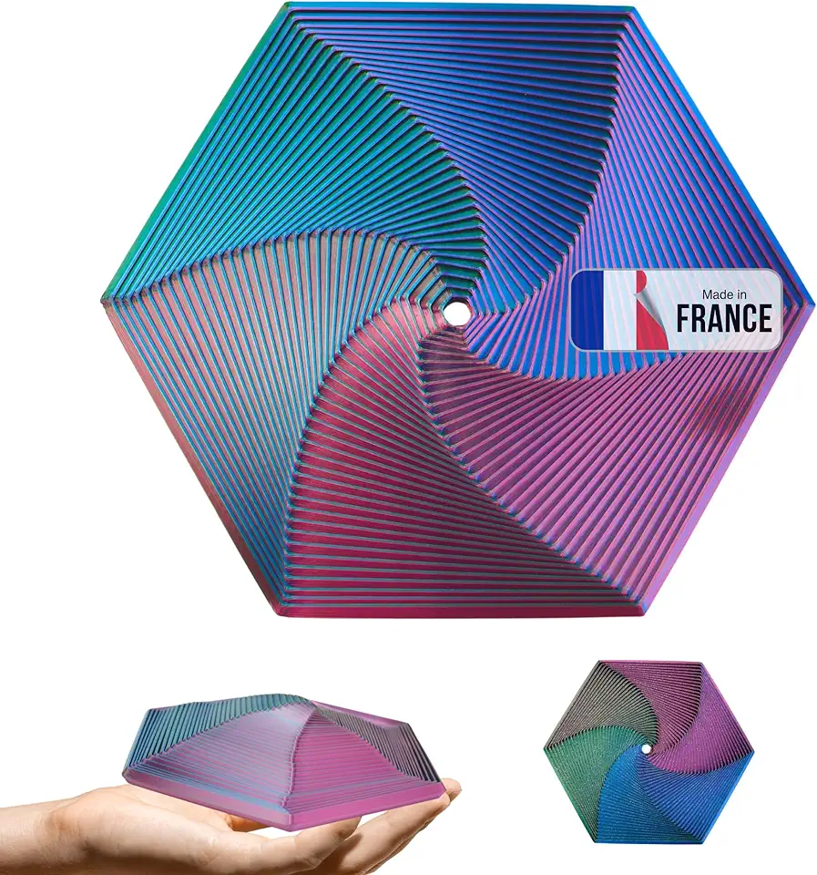 Fraktal fidget-leksak för stresshantering