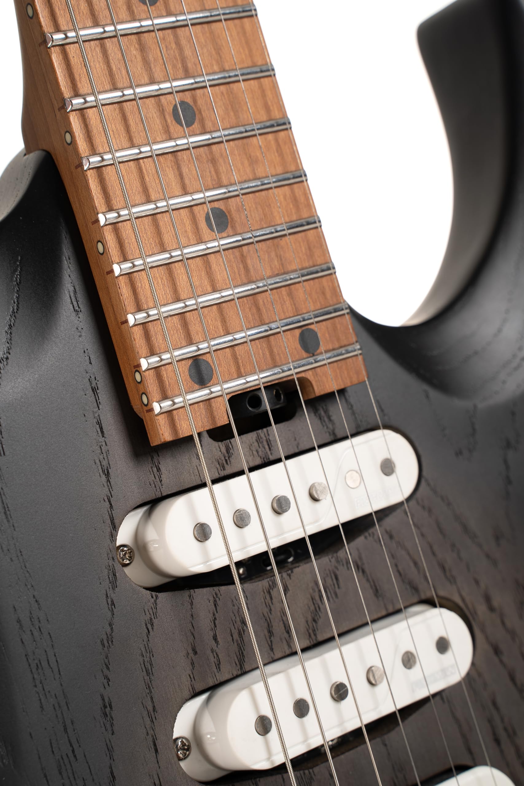 Cort X700 Triality - Guitarra eléctrica de alto rendimiento de 6 cuerdas, color negro