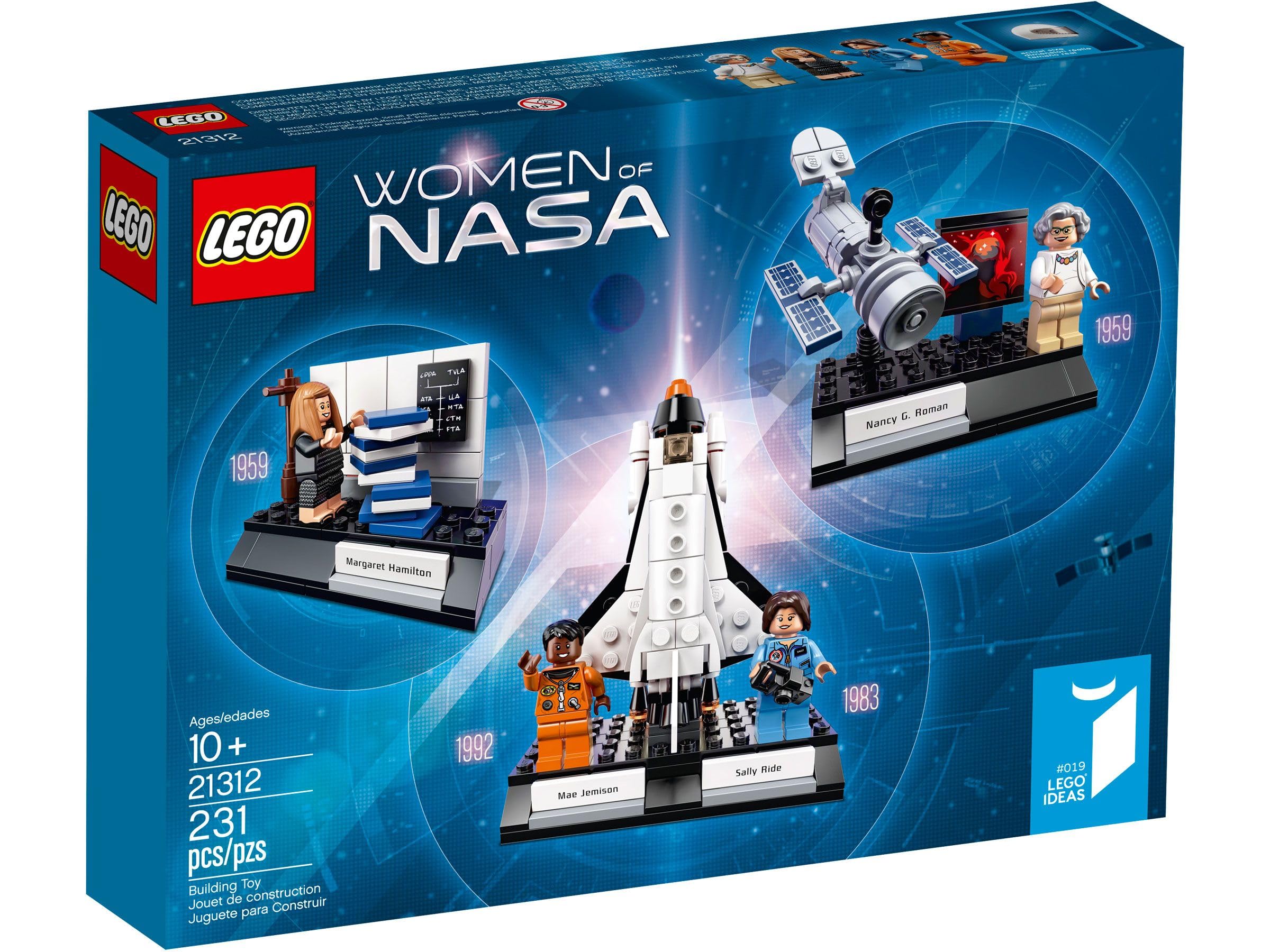 Amazon.com: LEGO Ideas 21312 Women of NASA (231 Pieces) : Toys & Games