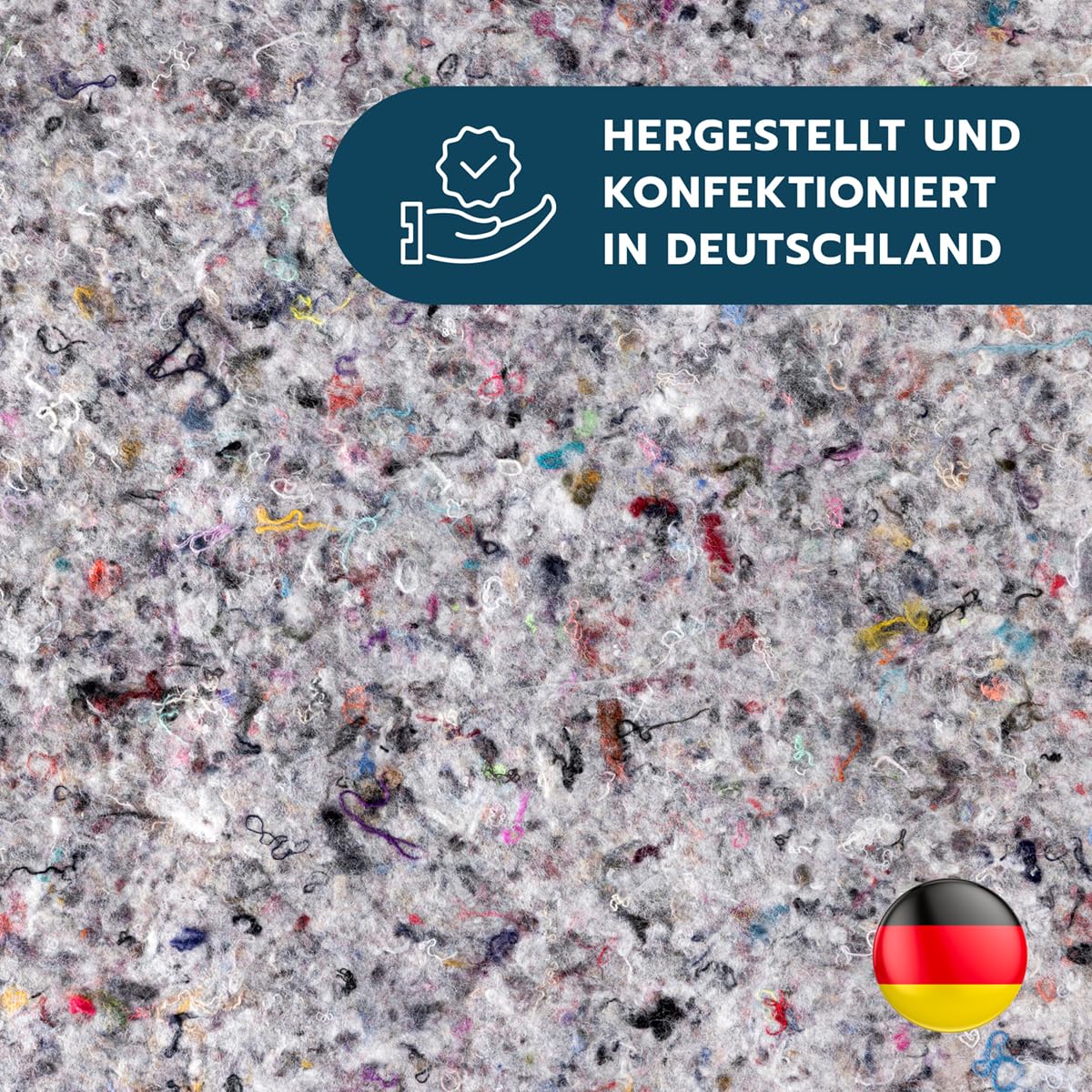 AQUILA Profi Malervlies 50m x 1m, 220 g/m², Kein Durchsickern, hochwertiges Abdeckvlies zum Streichen, Schutz für Böden & Möbel, rutsch- & reißfest, Made in Germany