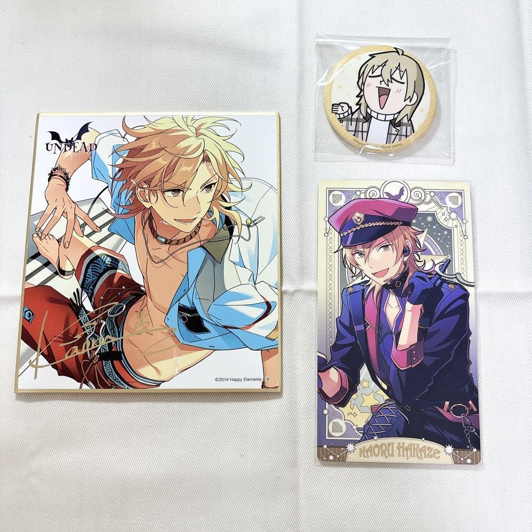 あんスタ☆UNDEAD【羽風薫】くじ☆缶バッジ☆キャラバッジ☆衣装＆制服 