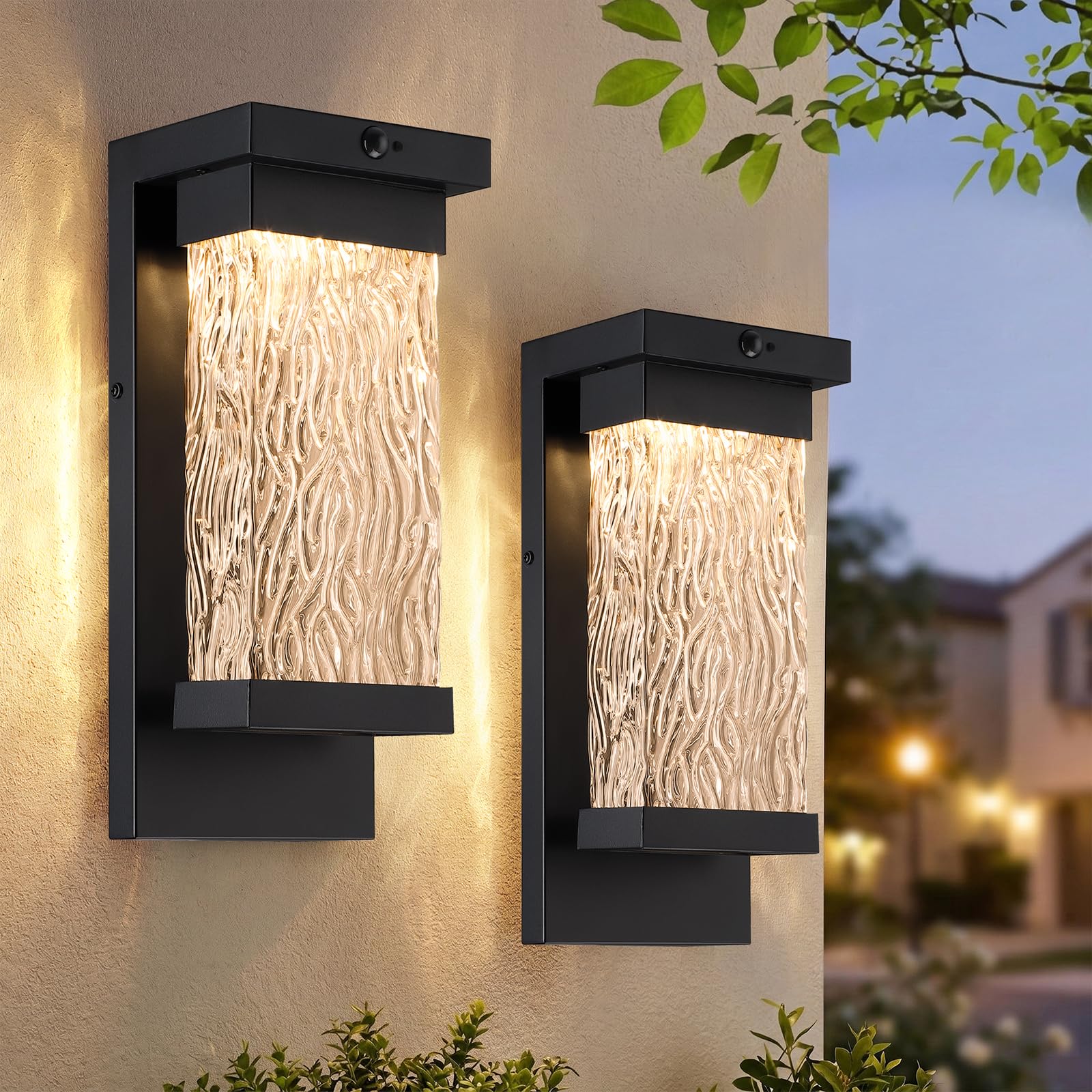 Photo 1 of IZXILN 2-Pack Motion Sensor LED Outdoor Lights