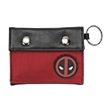 Marvel Deadpool Tri-Fold Wallet With Snap Closure