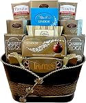 Produits de chocolat Gift espadrilles - Comprend les truffes de cacao, les chocolats au lait, le caramel et le sel de mer, et plus encore.