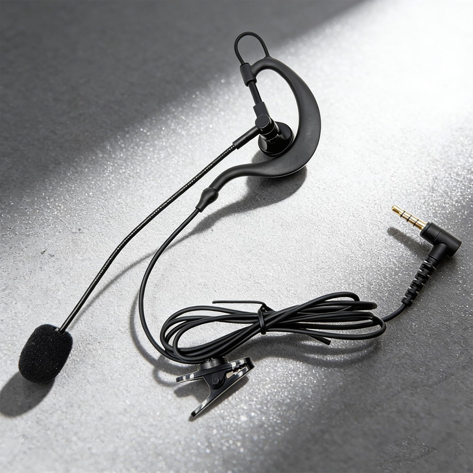MURYE Auriculares de comunicación para árbitros con intercomunicadores directos, cancelación de ruido, árbitros de fútbol, auriculares de comunicación — view 8