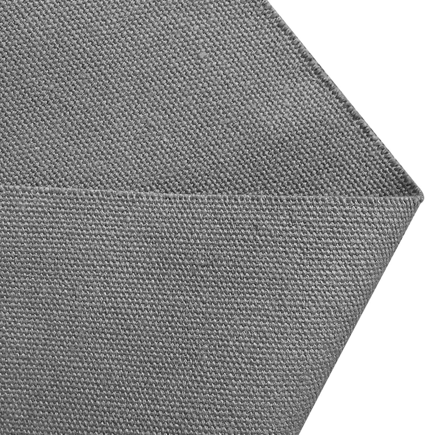 10oz Heavy Duty Cotton Canvas Fabric 60" x 80", Thick Cotton Duck Cloth for Painting, Sewing, Crafts, Tote Bags, Embroidery, Home Decor, Drop Cloth (Grey)