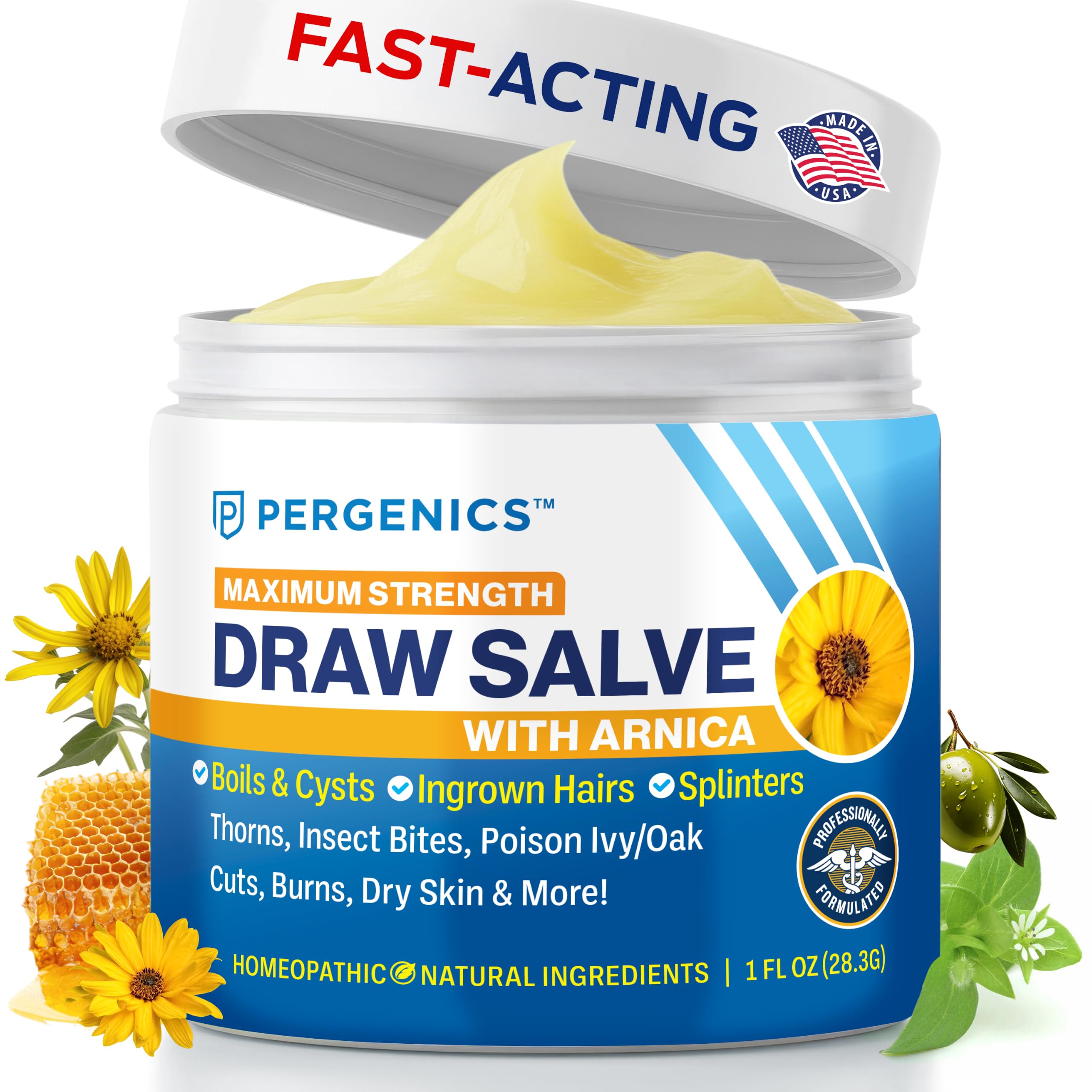 Pergenics Drawing Salve with Arnica