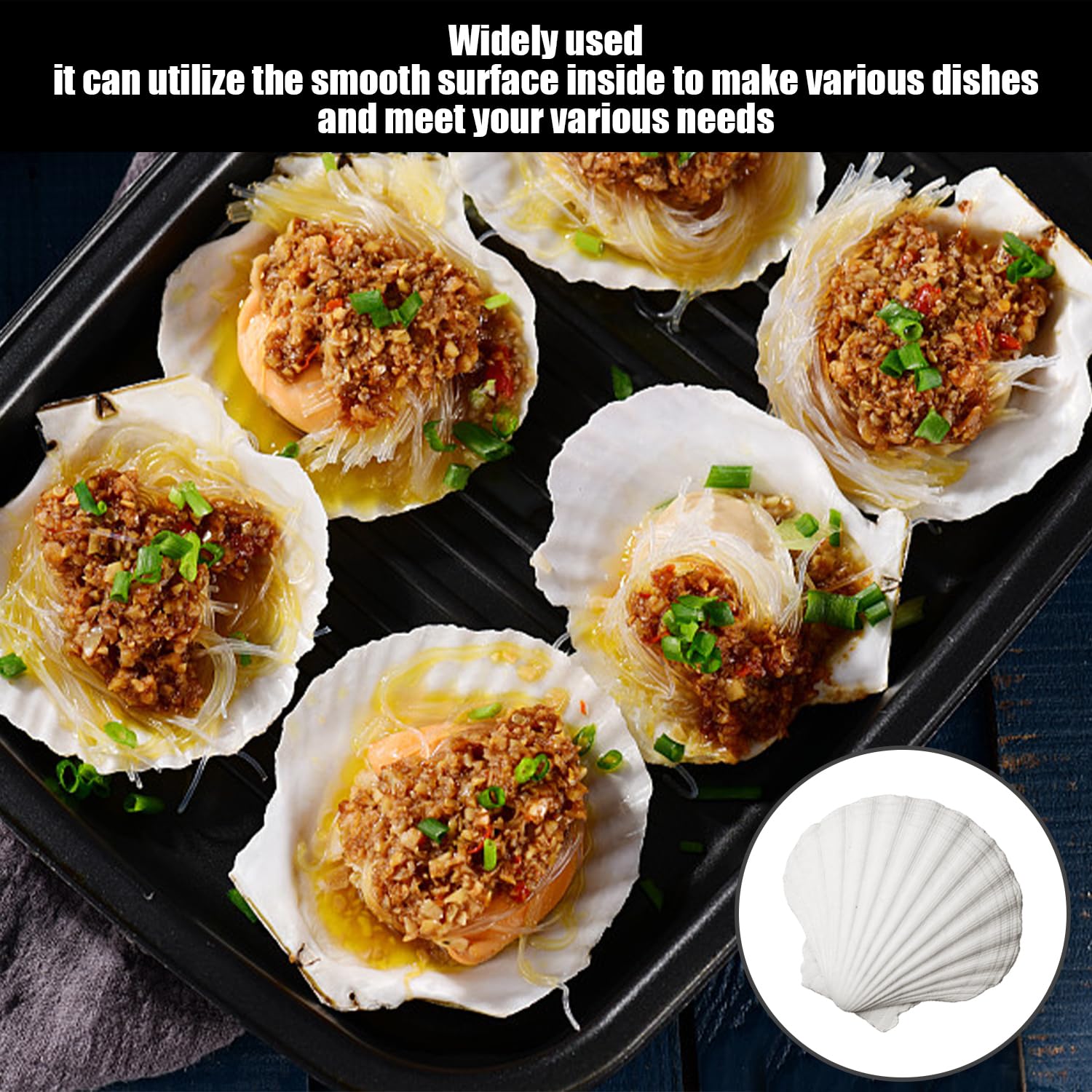 16 Pezzi di Conchiglie E 2 Pezzi di Pennelli, Decorazione di Conchiglie, Conchiglie per Artigianato, Conchiglie per Decorazione di Acquari, Materiali Artigianali Fai-da-Te sul Tema dell'Oceano