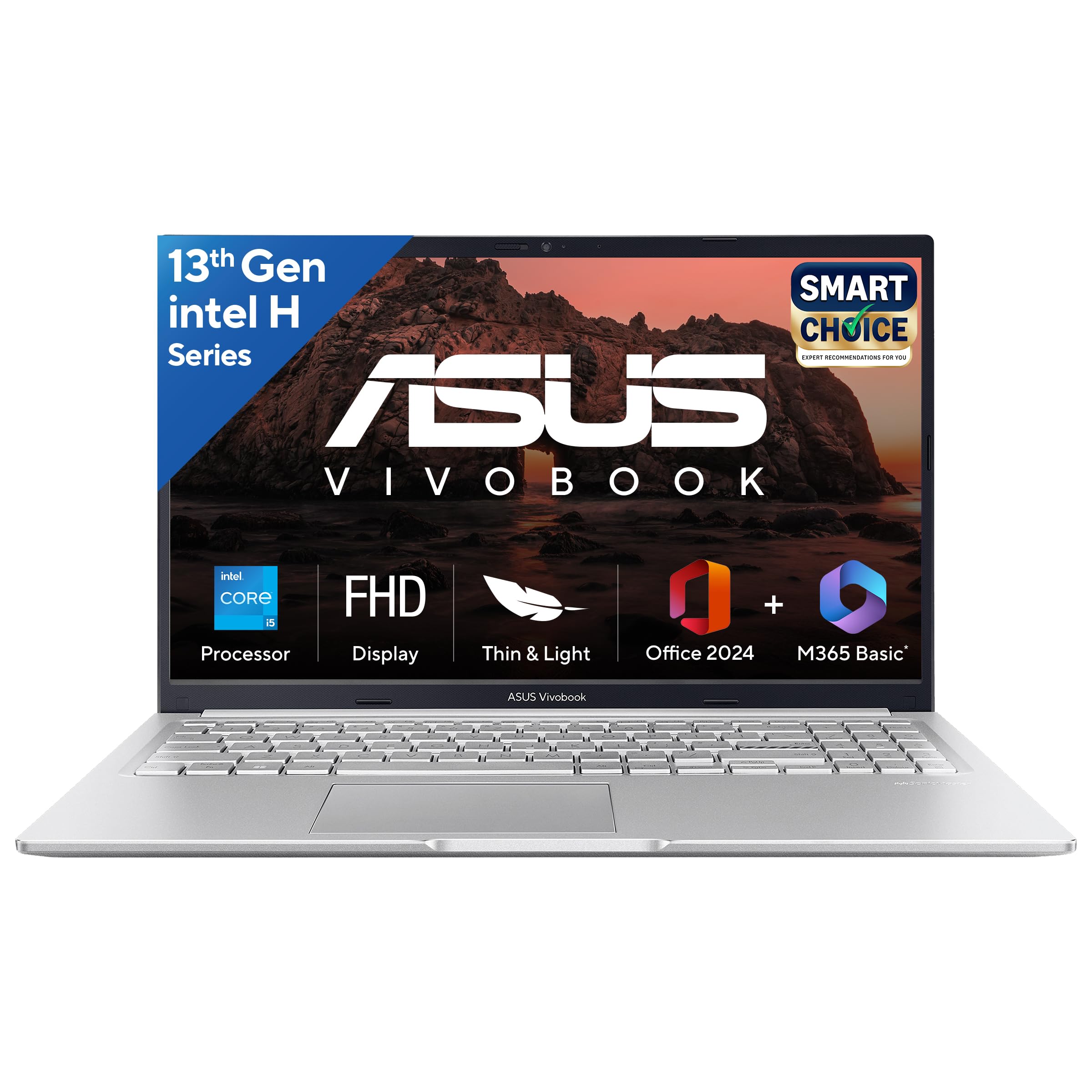 ASUS Vivobook 15.6インチ16GB SSD1TB ASUS Vivobook 15, Smartchoice,Intel Corei5 13thGen 13420H, 16GB