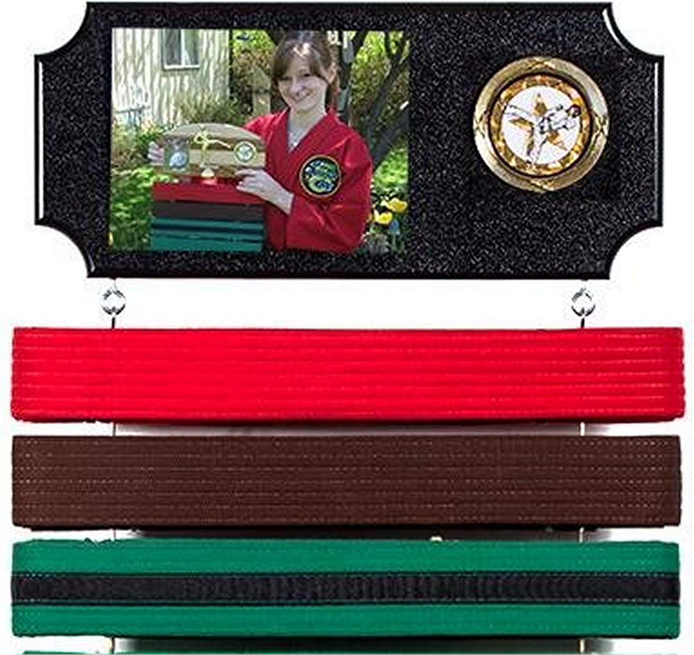 Martial Arts Belt Display. Expandable to Hold All Your Belts ! Concave Style.
