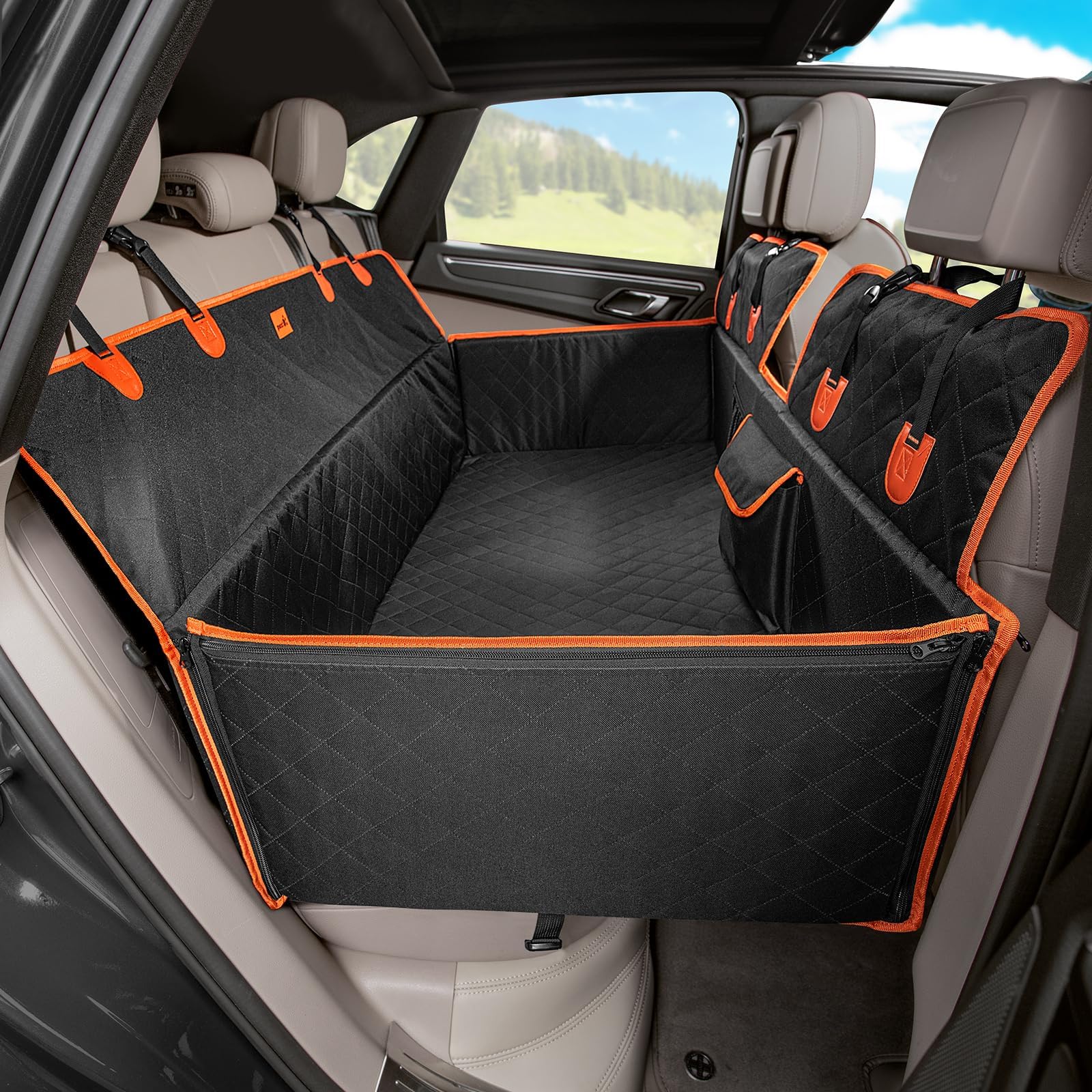 Coprisedile Auto Cane per Vauxhall Corsa F/Mokka-e 2020+, Telo Impermeabile