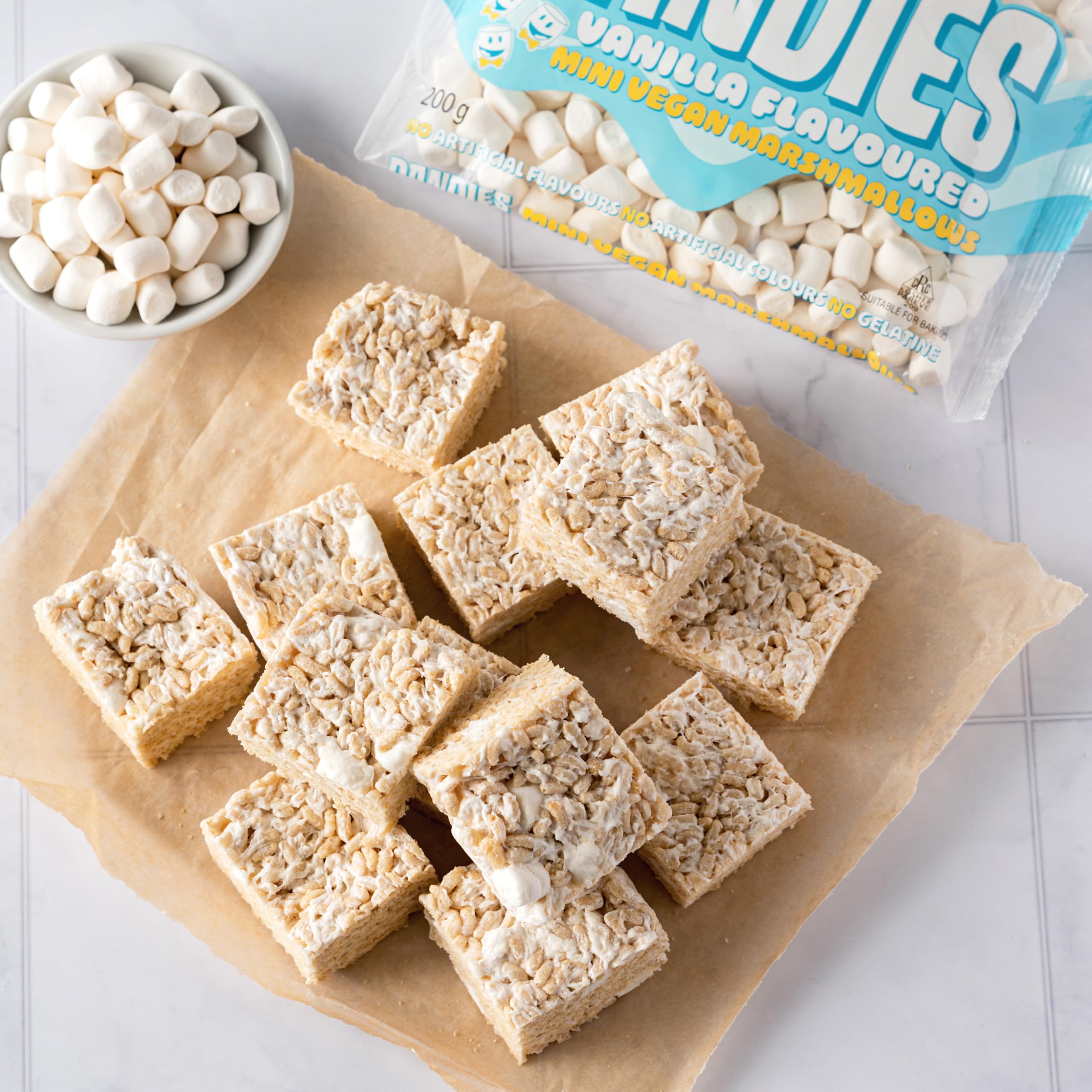 Dandies Mini guimauves à la vanille végétaliennes 200 g