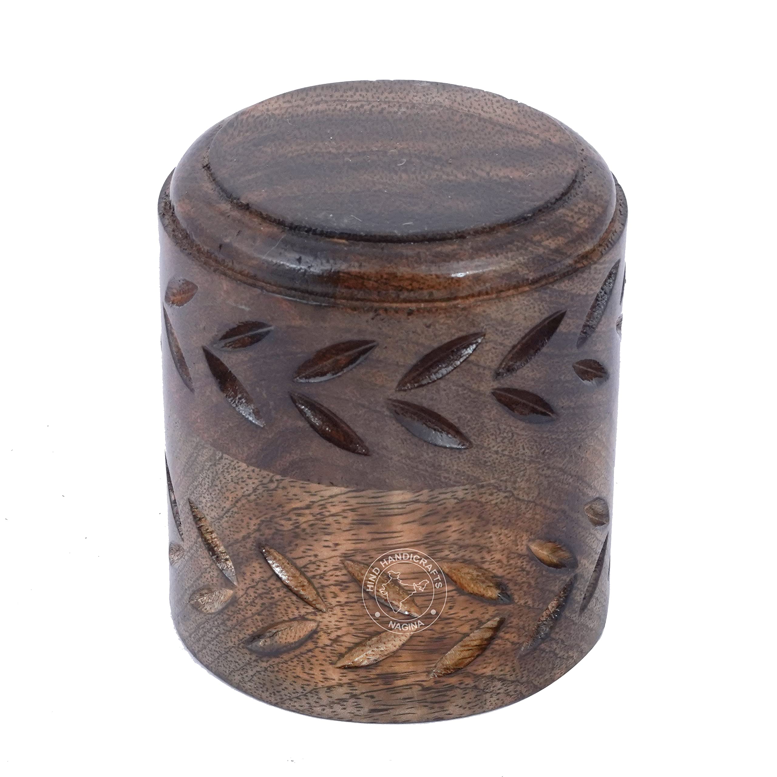 Urnas redondas grabadas de madera para cenizas humanas adultas Caja de madera Urnas de cremación de palisandro para cenizas Urnas funerarias grandes (15 pulgadas cúbicas antiguo 1)