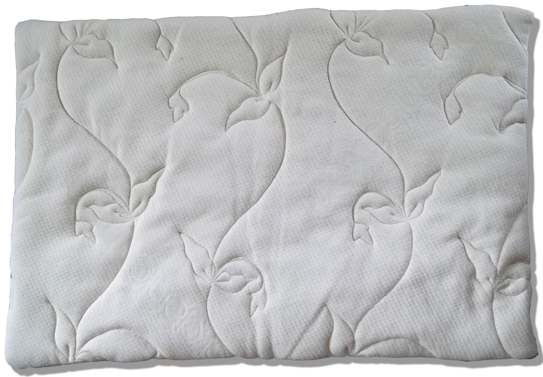 DIY Natural Bedding Quilted Wool Pillow Case, Zippered, Standard