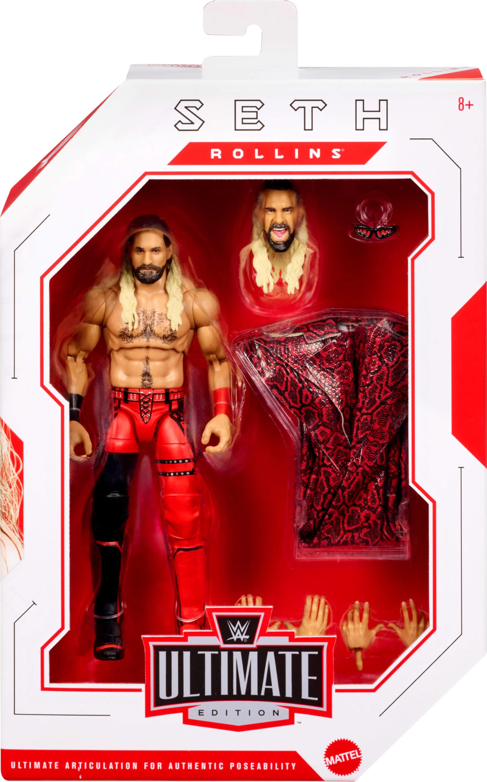 Mattel WWE Ultimate Edition Seth Rollins, Figura de acción y