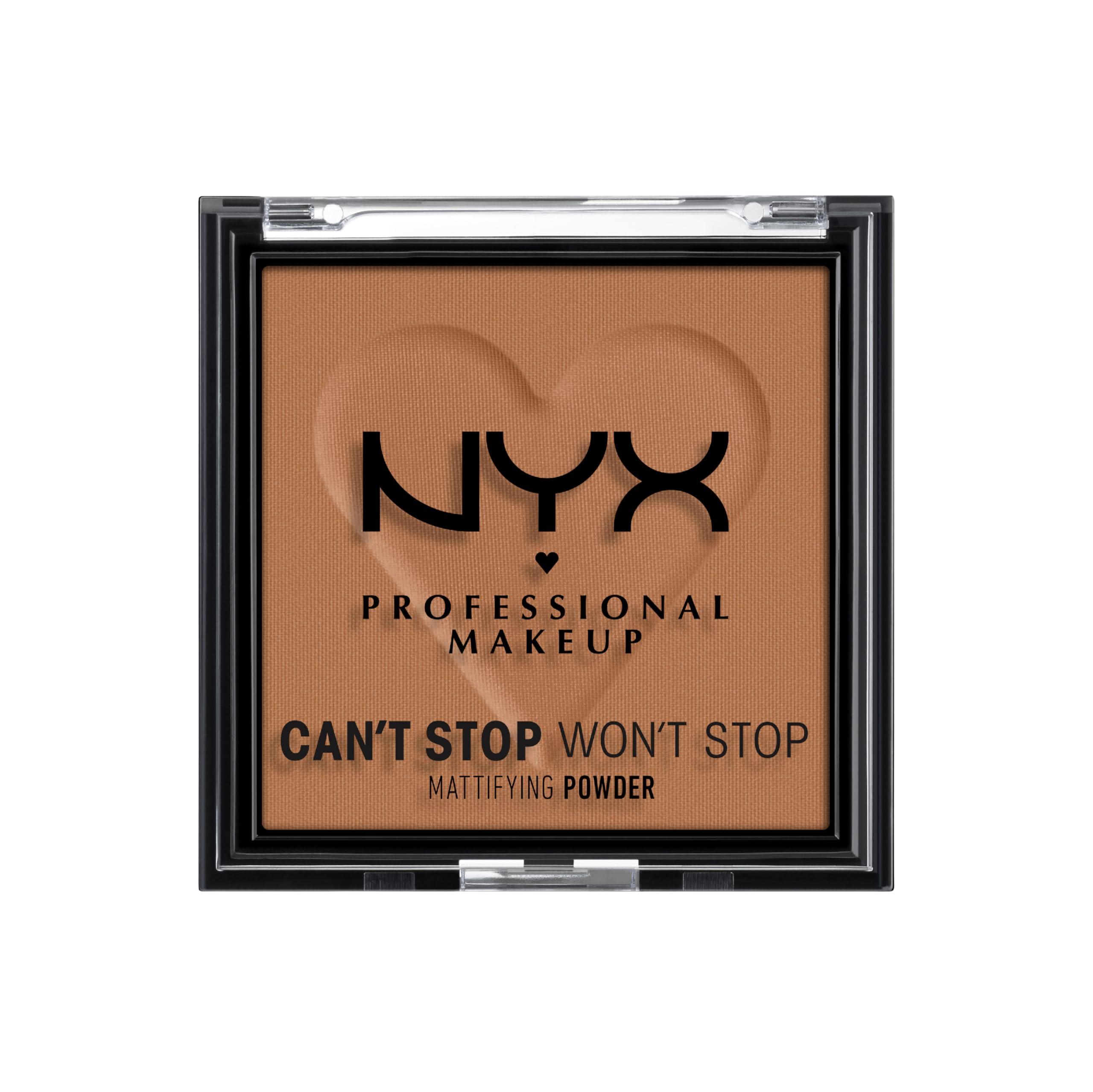 NYX Professional Makeup Can't Stop Won't Stop Mattifying Powder, Matte Finish, Mocha
