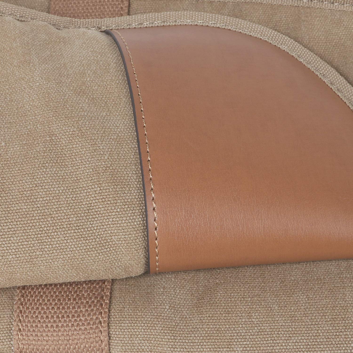 TOURBON Caza 16 oz lona cuero Trim suave acolchado pistola bolsa Scoped Rifle Slip Case - 52 pulgadas