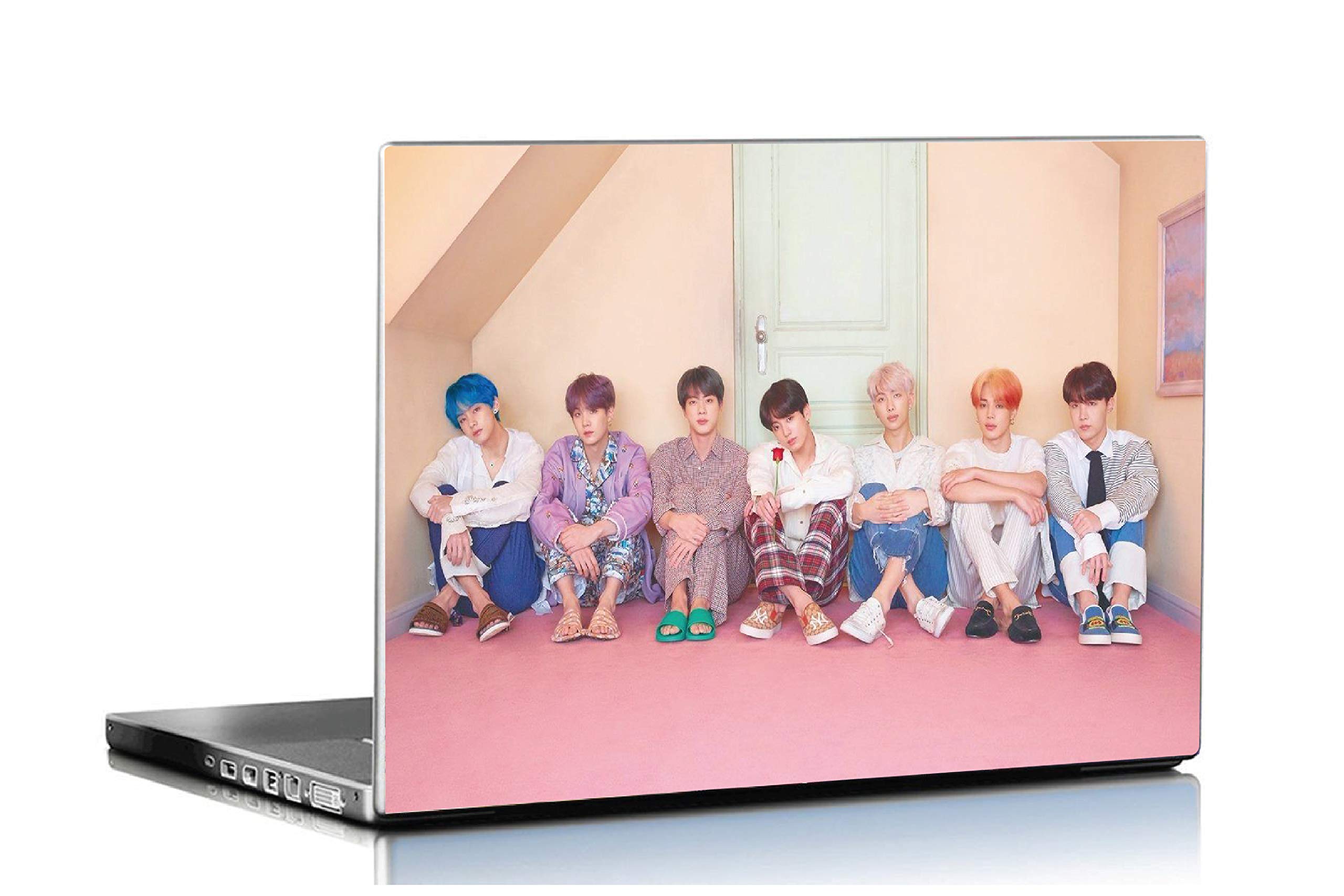 ISEE 360® Boy Band Musical Army Laptop Skin Cover Laminated Stickers Vinyl Printed Multicoloured Sticker LP53 15.6 Inches (Pack of 1) (B08MQJWFMD) Amazon Price History, Amazon Price Tracker