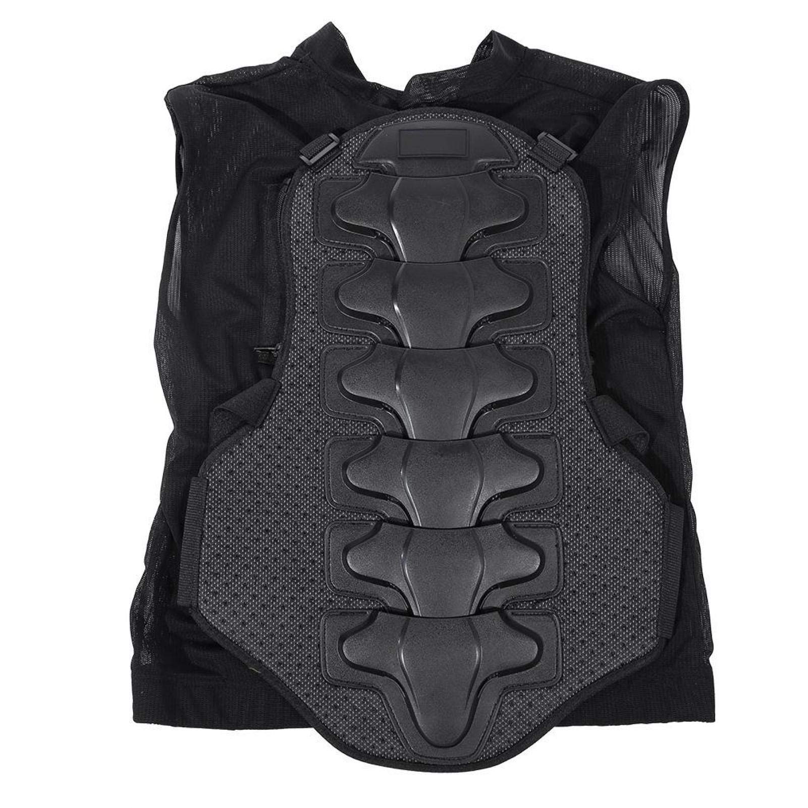 Dioche motorradweste,Bikerweste Herren Protektoren Ärmellose Motorradjack Safety Cruise Jacket, Schutzkleidung für Motorradwestenschutz Riding Skating (M)
