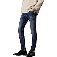 Calvin Klein Uomo Jeans Skinny Fit Elasticizzati, Blu (Denim Dark)